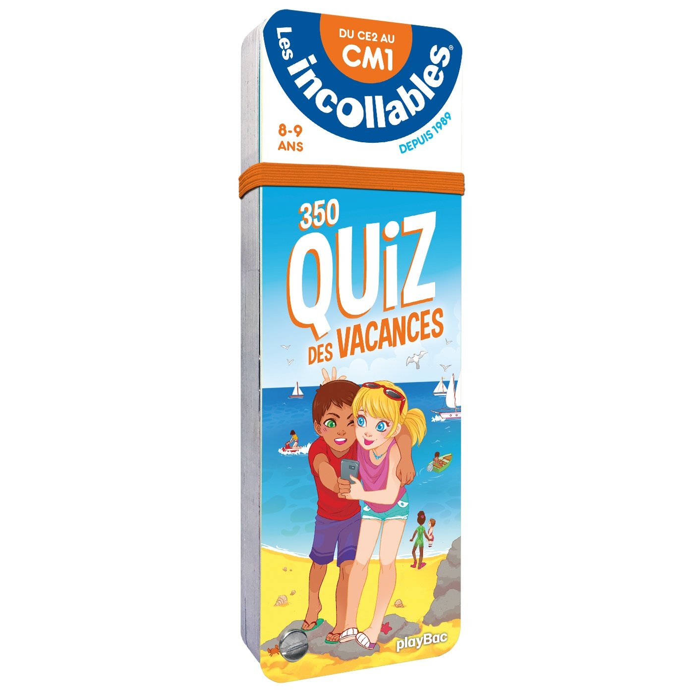 Les incollables - 350 quiz des vacances - Du CE2 au CM1- Cahier de vacances 9782809661576
