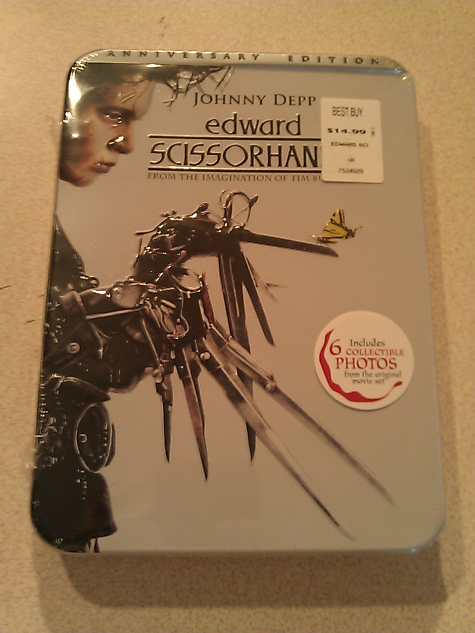 Edward Scissorhands [Import USA Zone 1] 0024543005377