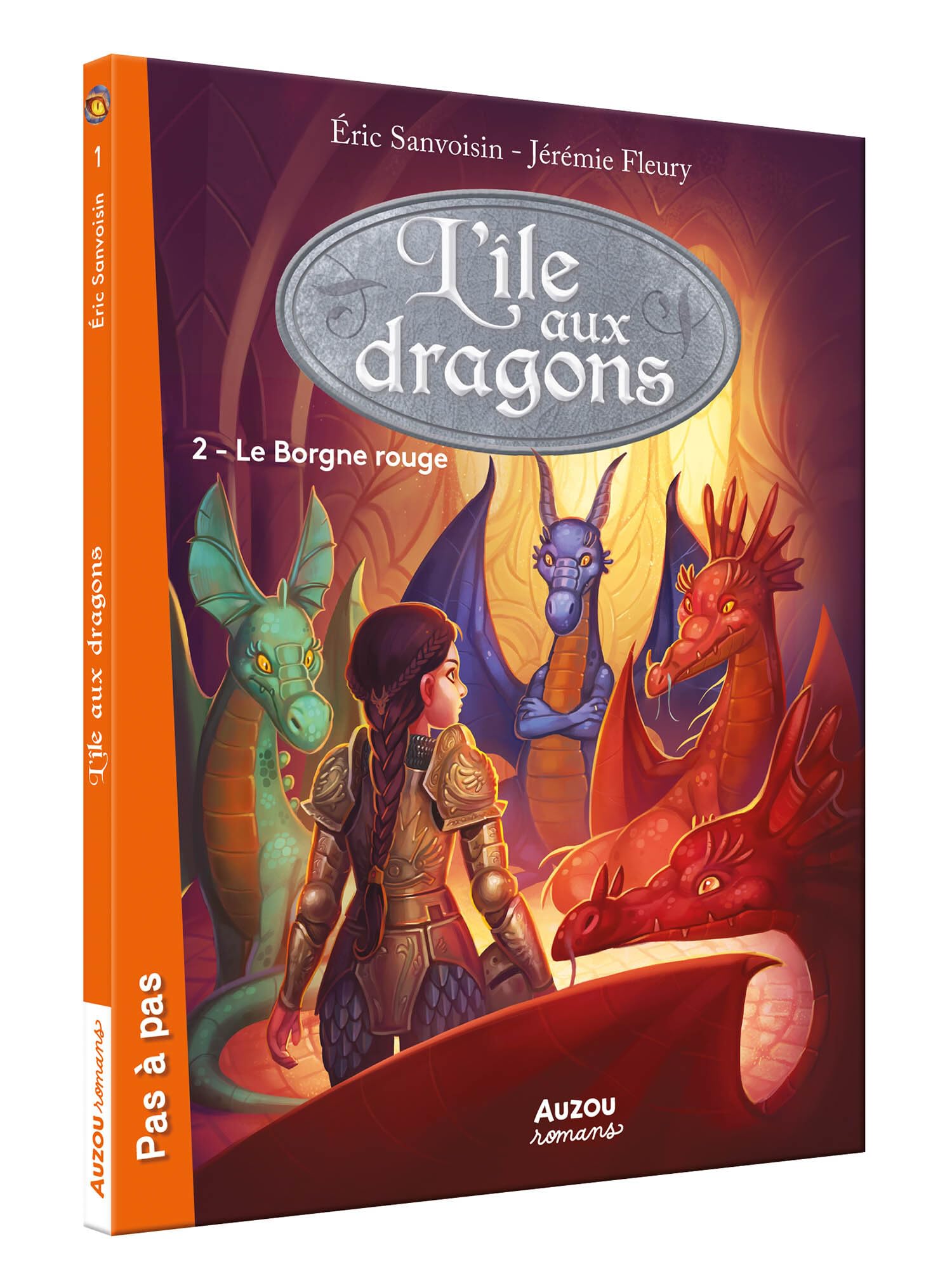 L'île aux dragons (2ème cycle) - tome 2 Le borgne rouge 9782733833056