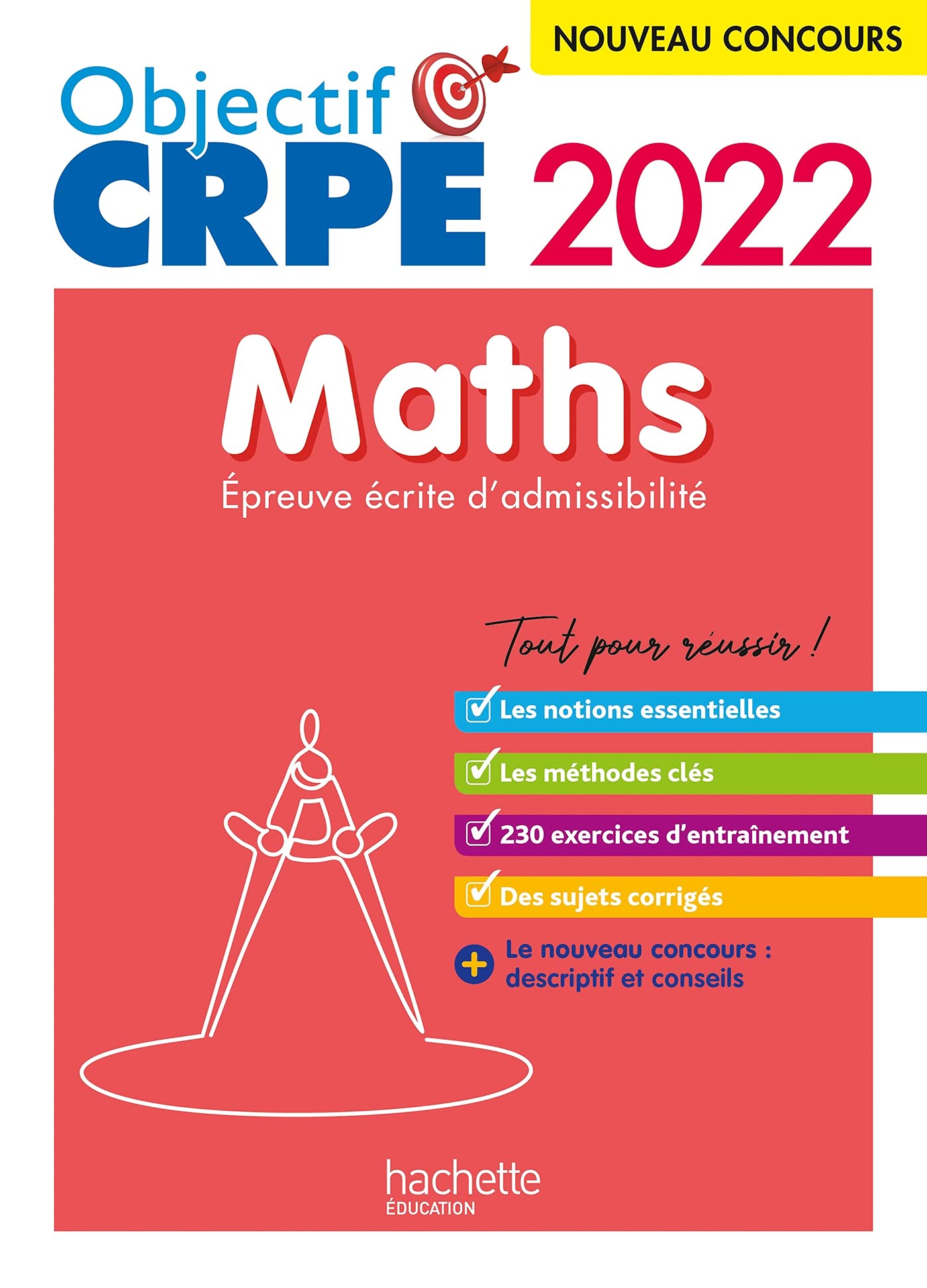 Objectif CRPE 2022 - Maths - épreuve écrite d'admissibilité 9782017877271