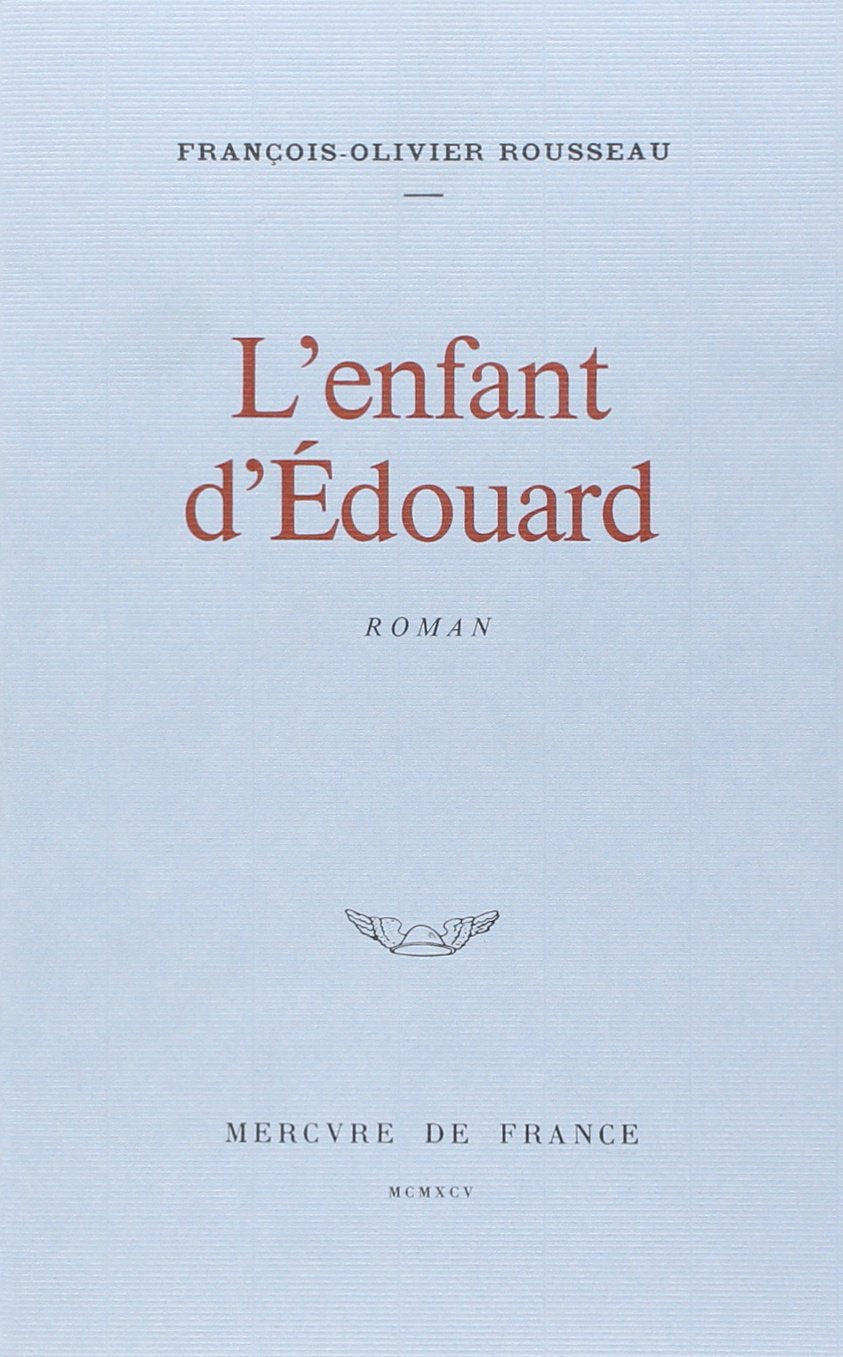 L'enfant d'Édouard 9782715212466