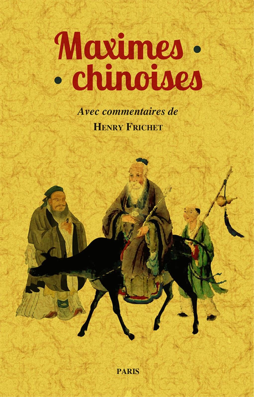 MAXIMES CHINOISES 9791020802149
