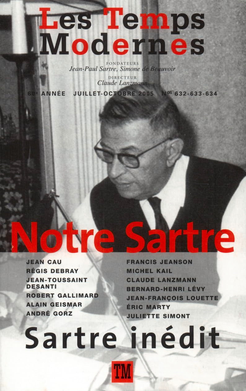 Les Temps Modernes: Notre Sartre 9782070774869