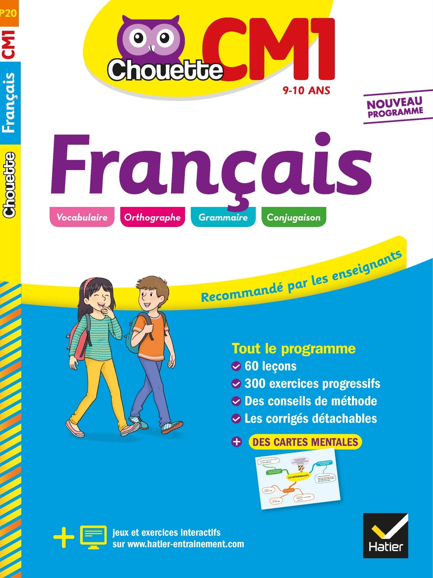 Français CM1: cahier d'entraînement et de révision 9782401050273