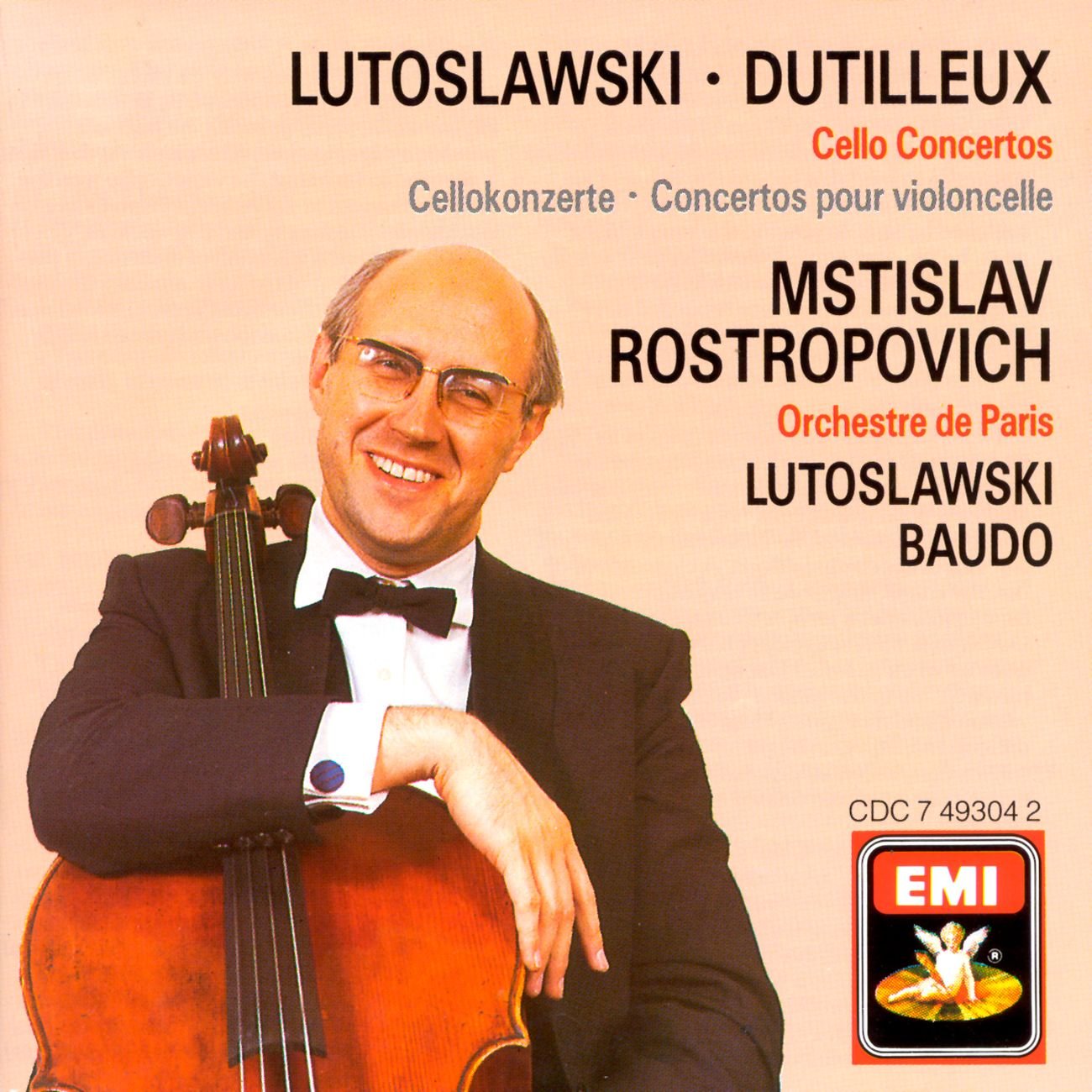 Dutilleux et Lutoslawski: Concertos pour violoncelle 0077774930420
