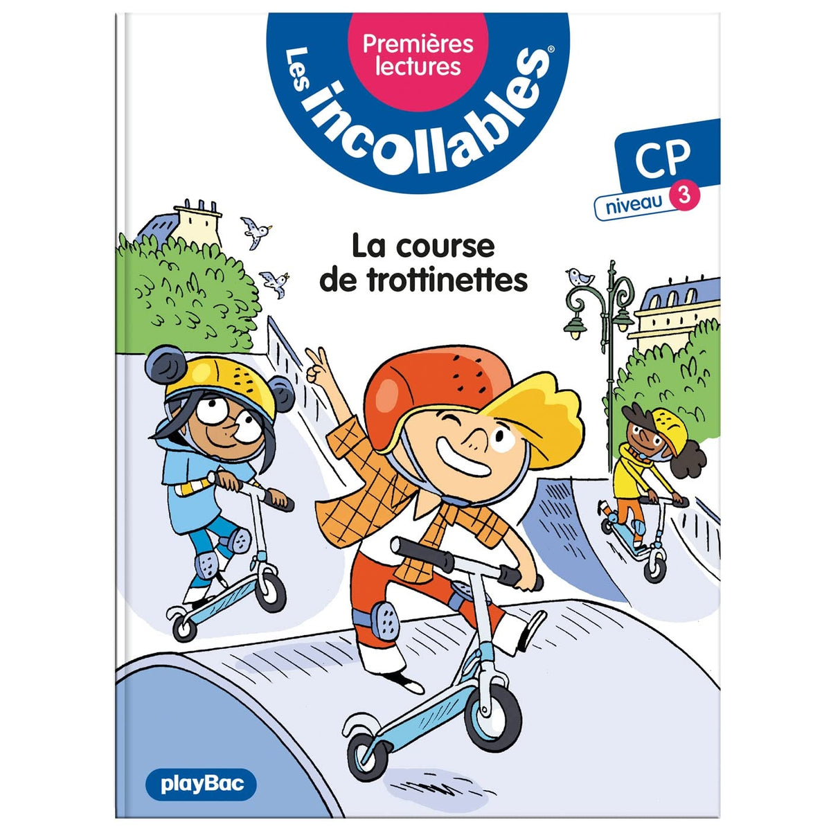 Les incollables - Premières lectures - Tome 13 - La course de trottinettes - niv.3 9782809679519