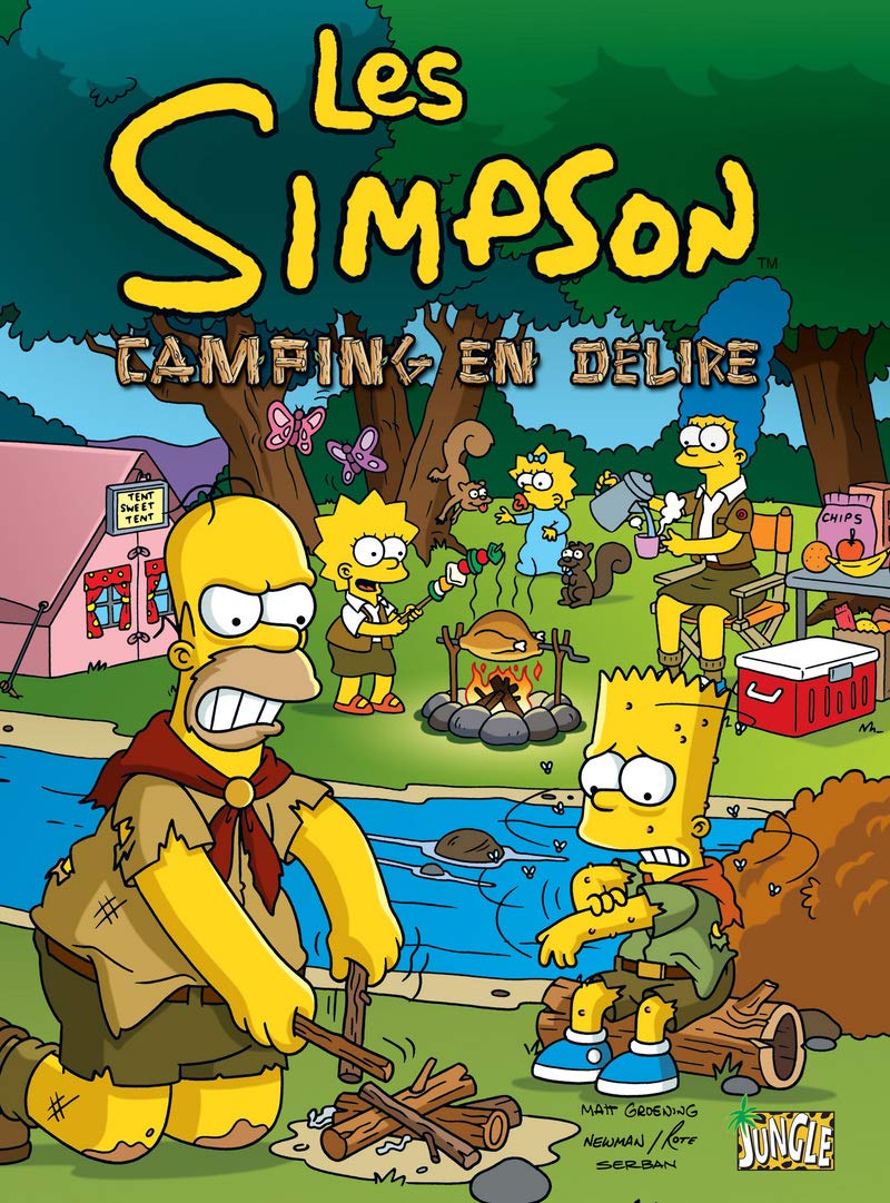 Les Simpson - tome 1 Camping en délire (01) 9782874425387