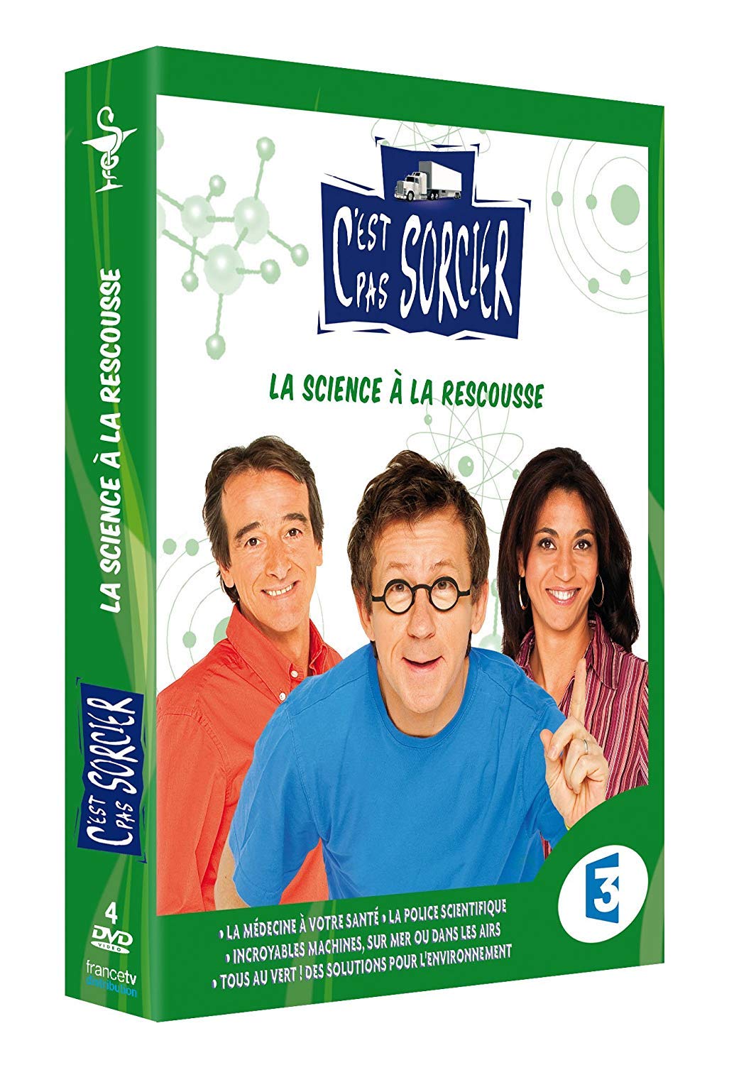 C'est pas sorcier - Coffret La Science à la rescousse 3333290012932