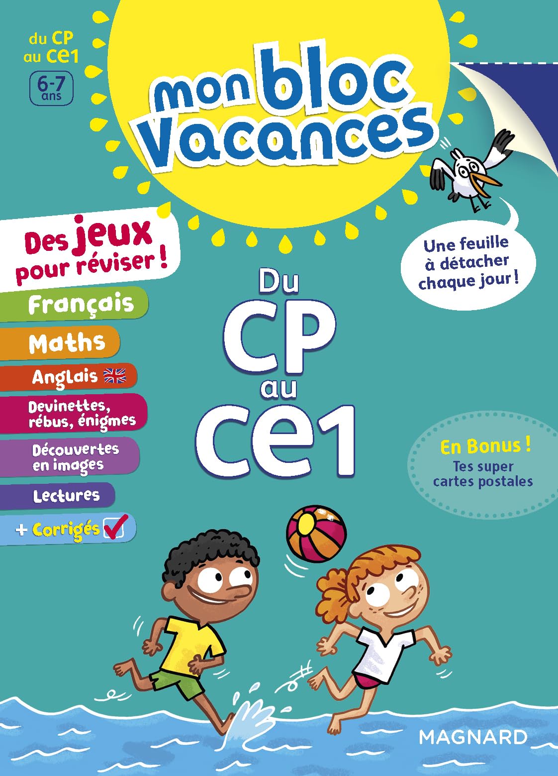Mon Bloc Vacances : Du CP au CE1- Cahier de vacances 9782210758988