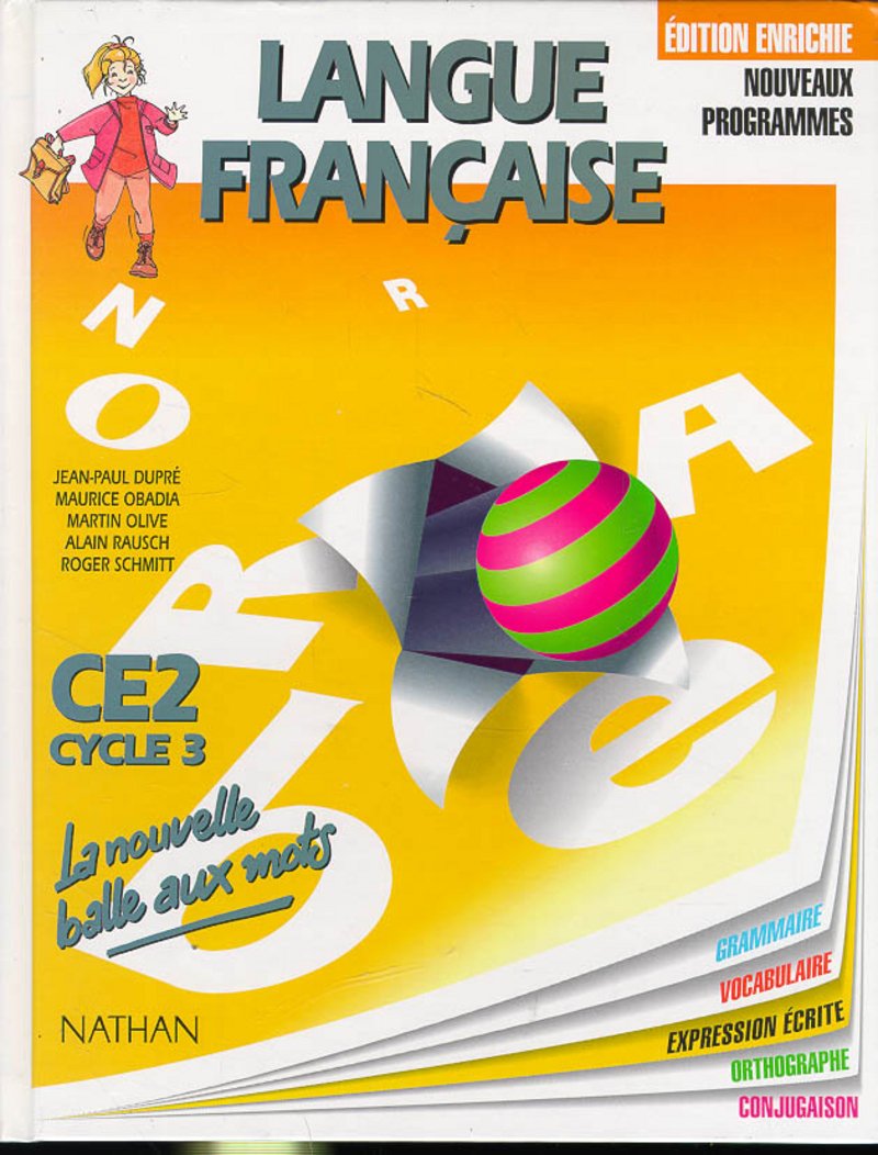 Nouvelle balle aux mots, CE2, élève 9782091206158