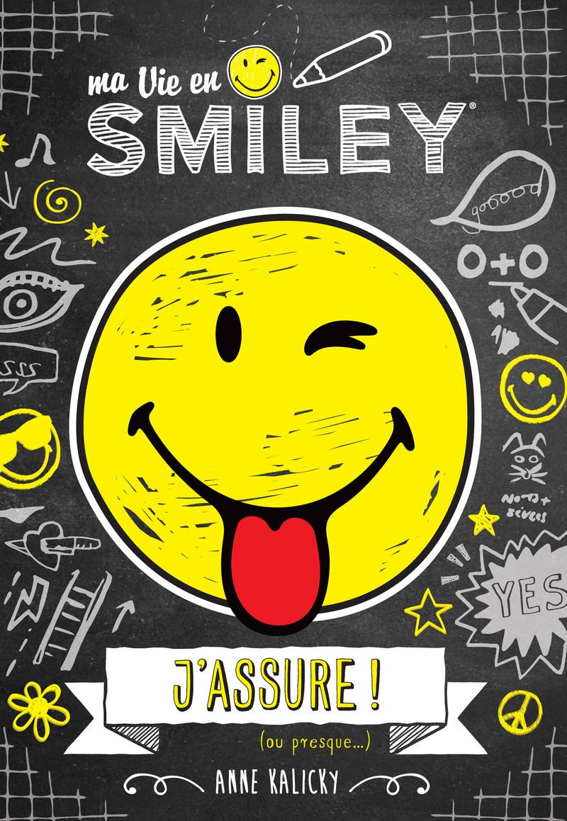 Ma vie en Smiley - J'assure ! (ou presque...) - Tome 2 - Lecture roman jeunesse - Dès 8 ans (2) 9782821207301