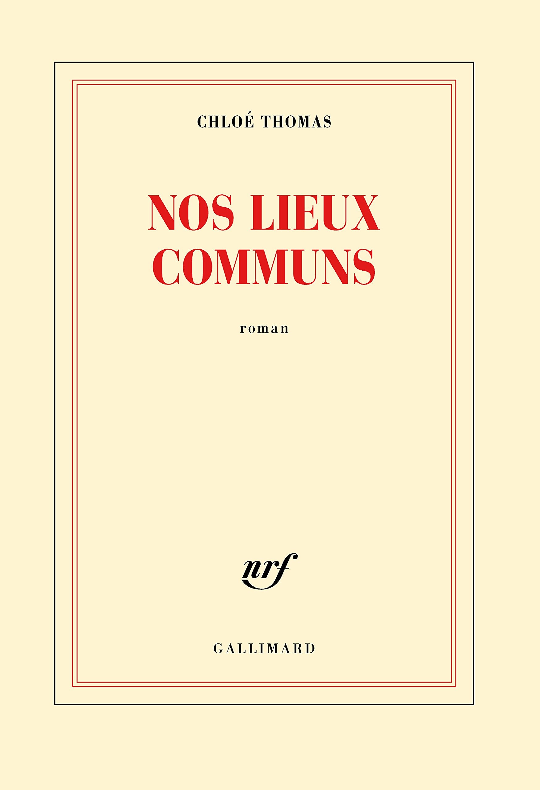 Nos lieux communs 9782070197859