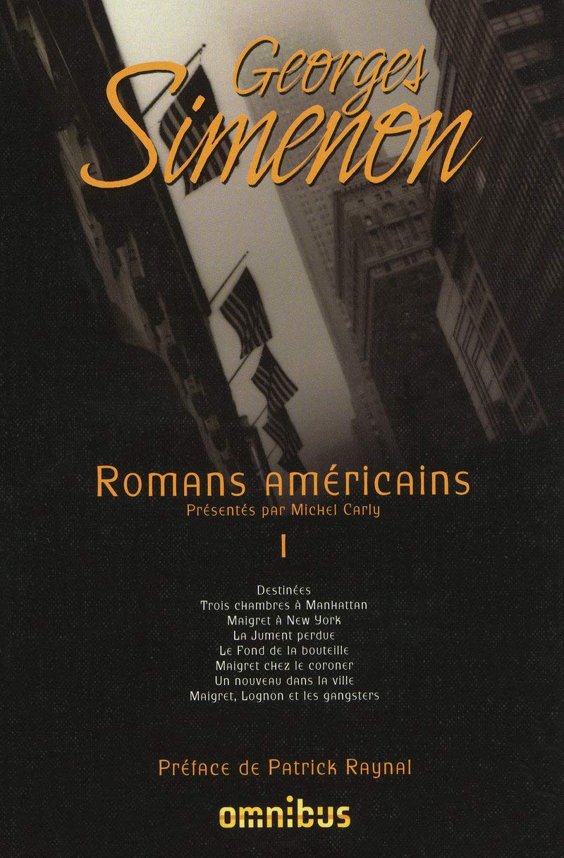 Romans américains - Tome 1: Georges SIMENON (01) 9782258080027