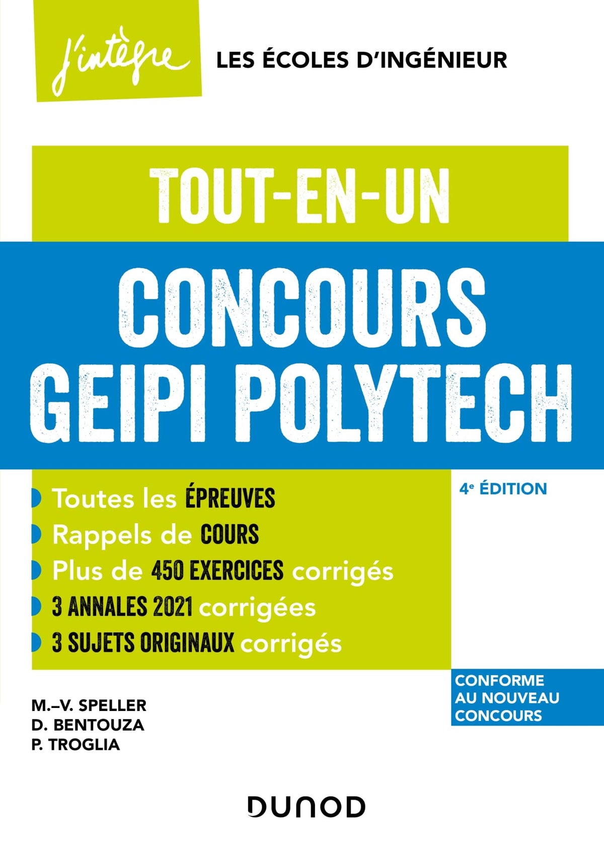 Concours Geipi Polytech - 4e éd.: Tout-en-un 9782100834266