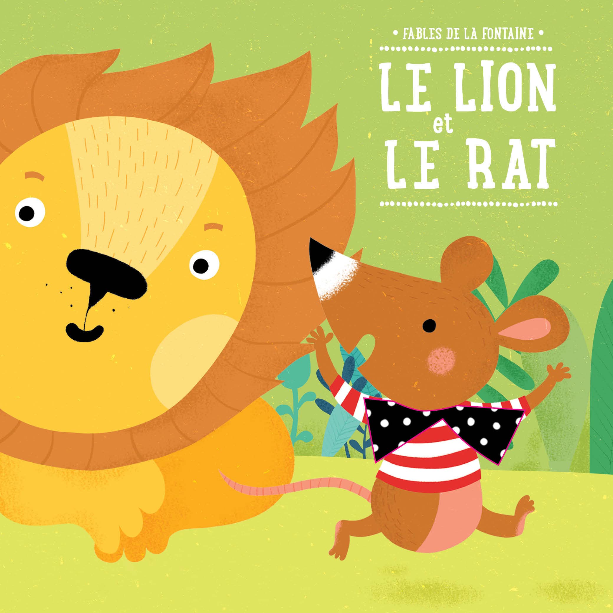 Le lion et le rat: mes jolies fables 9789463342278