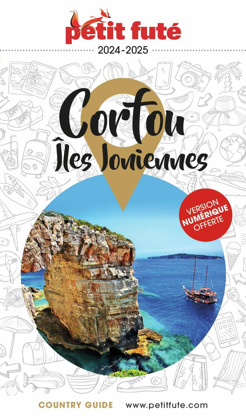 Guide Corfou - Iles Ioniennes 2024/2025 Petit Futé (2024-2025) 9782305107158