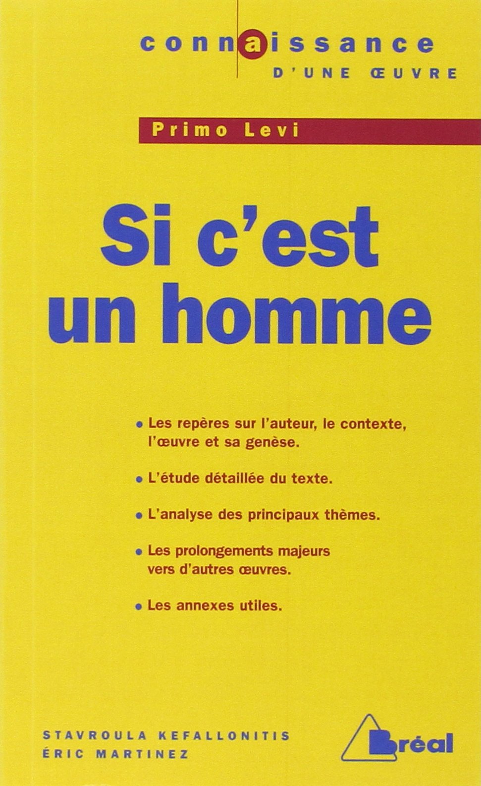 Si c'est un homme - Primo Lévi 9782842918675