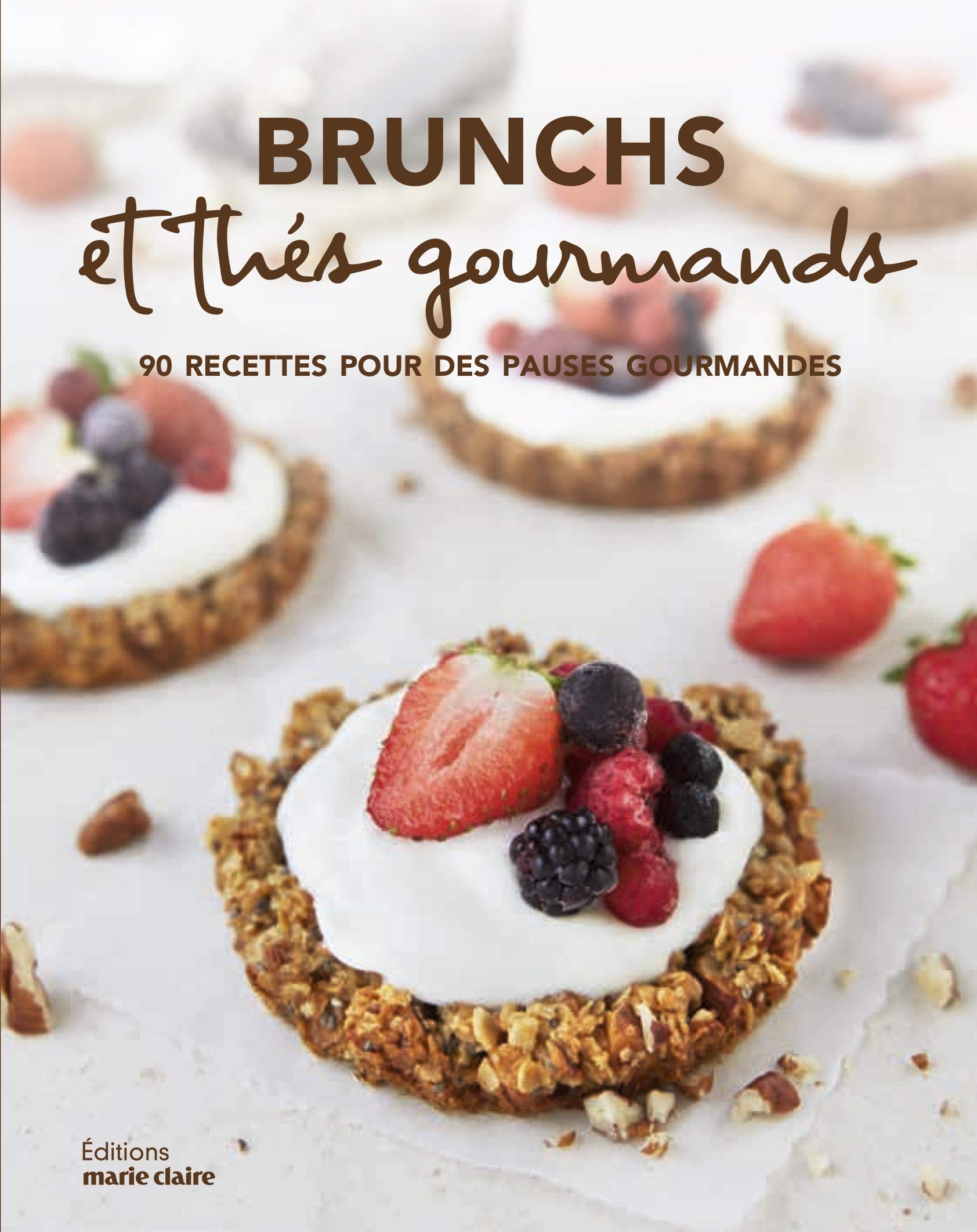 Brunchs et thés gourmands: 90 recettes pour des pauses gourmandes 9791032305416