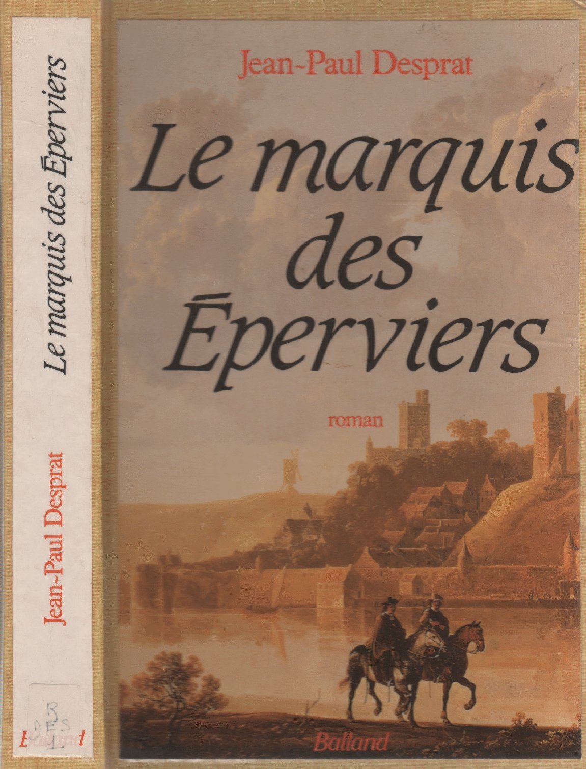 Le marquis des eperviers : roman 9782715807013