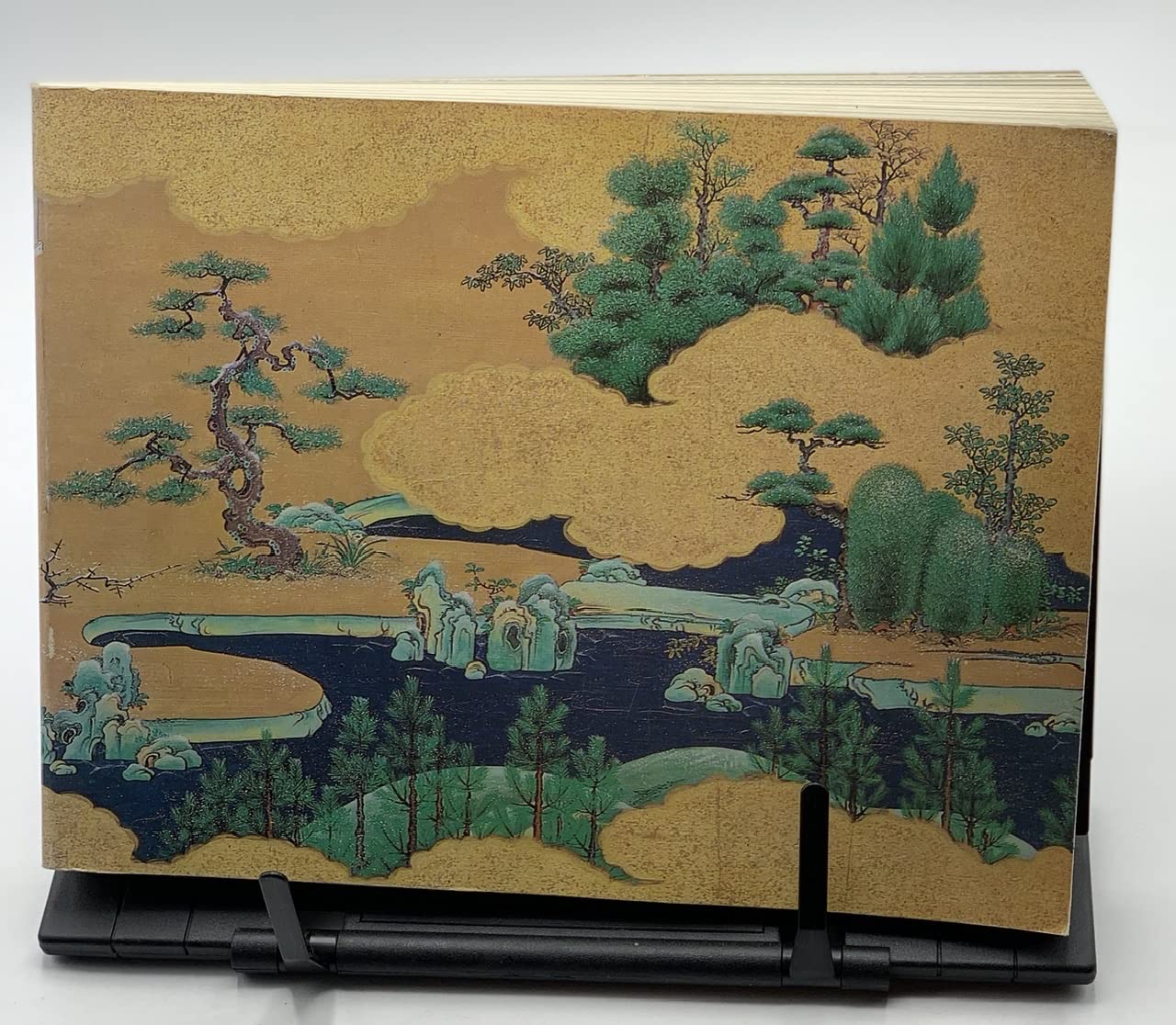 LES JARDINS D'OR DU PRINCE GENJI.PEINTURES JAPONAISES DU XVII SIECLE. 