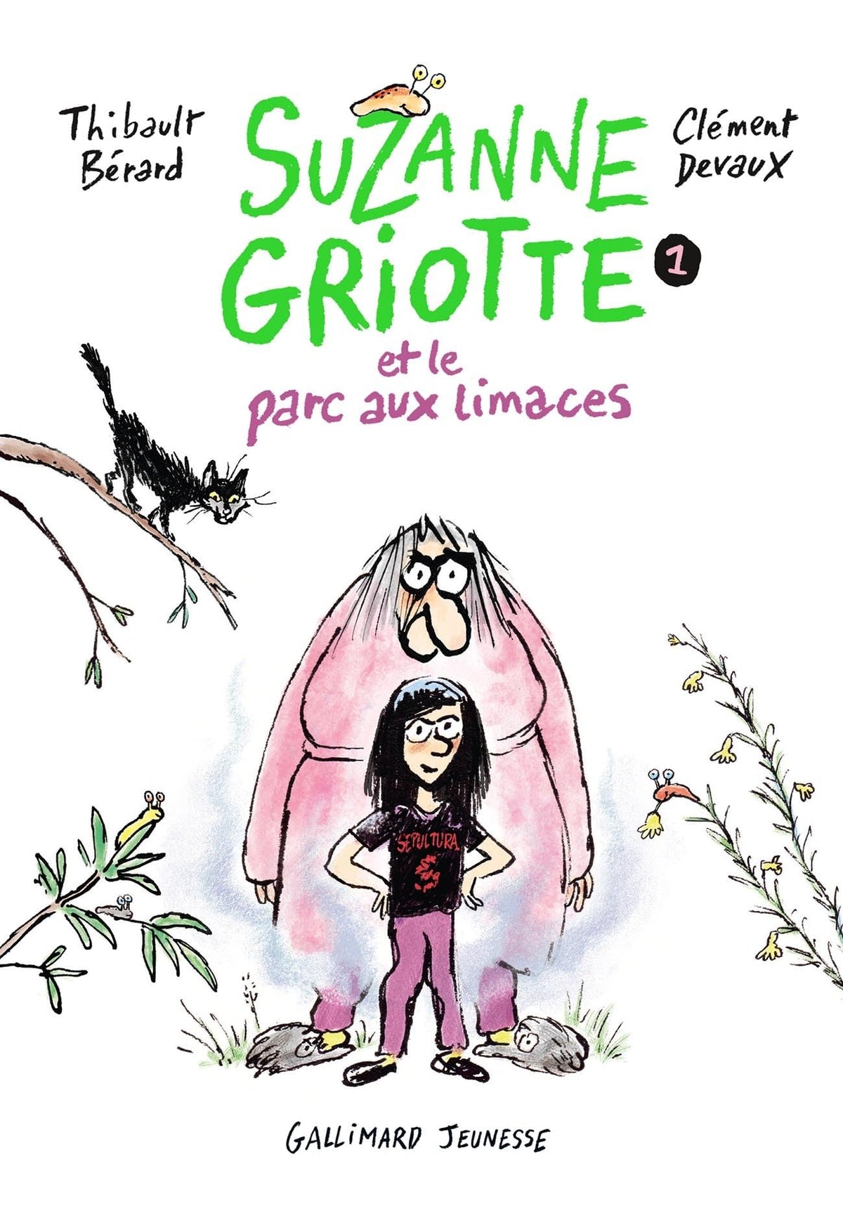 SUZANNE GRIOTTE ET LE PARC A LIMACES 9782075170185