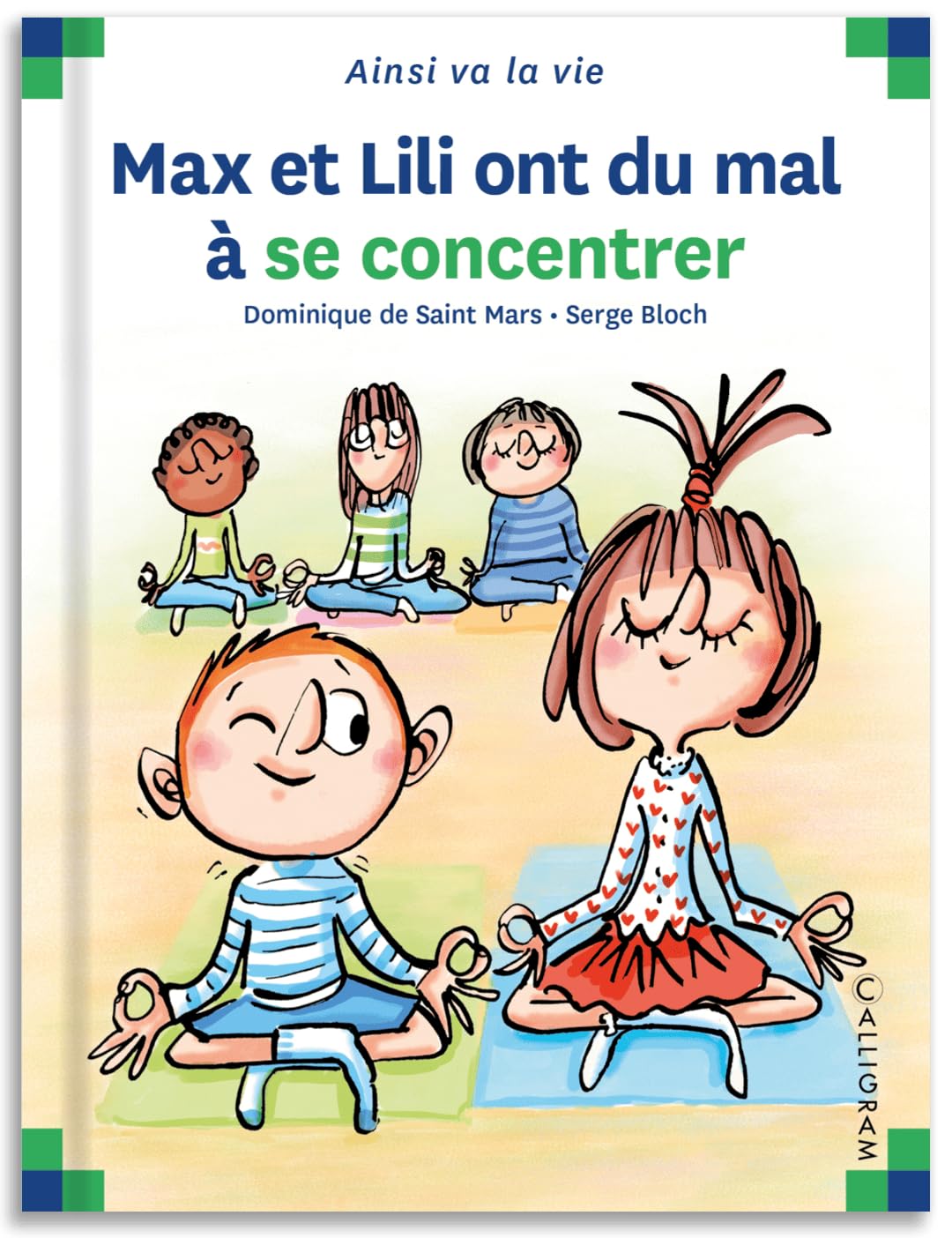 Max et Lili ont du mal à se concentrer 9782884807562