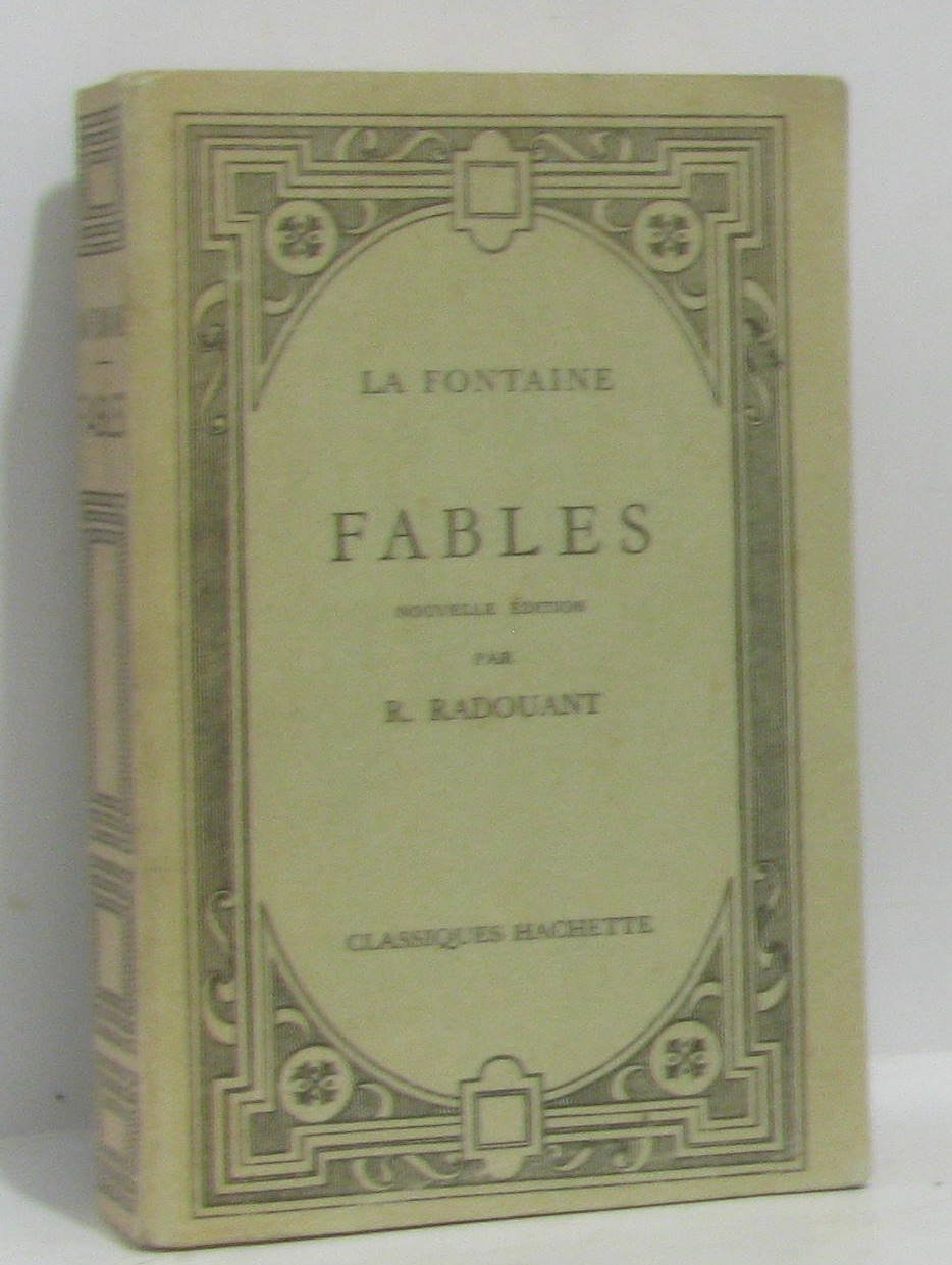 Classiques français : La Fontaine (Fables) 9782010006739