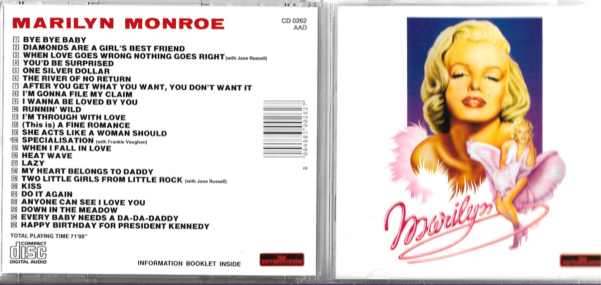 Marilyn Monroe - Marilyn Monroe - [CD] 8004883002627