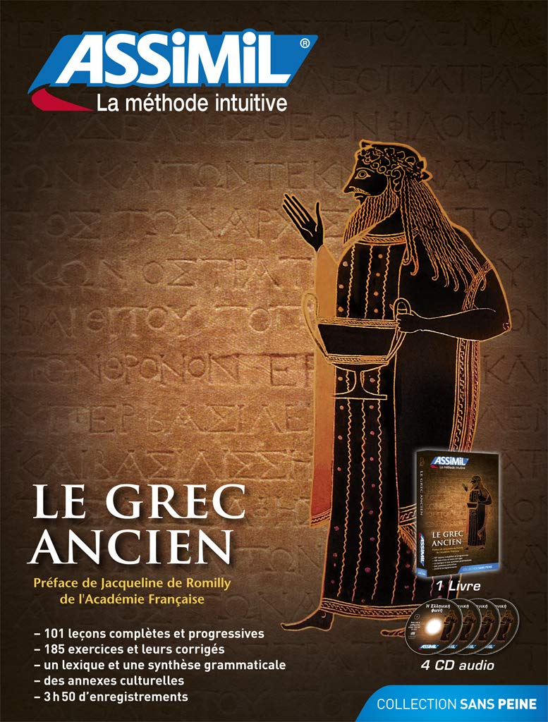 Le Grec Ancien (livre+4 CD audio) 9782700517811