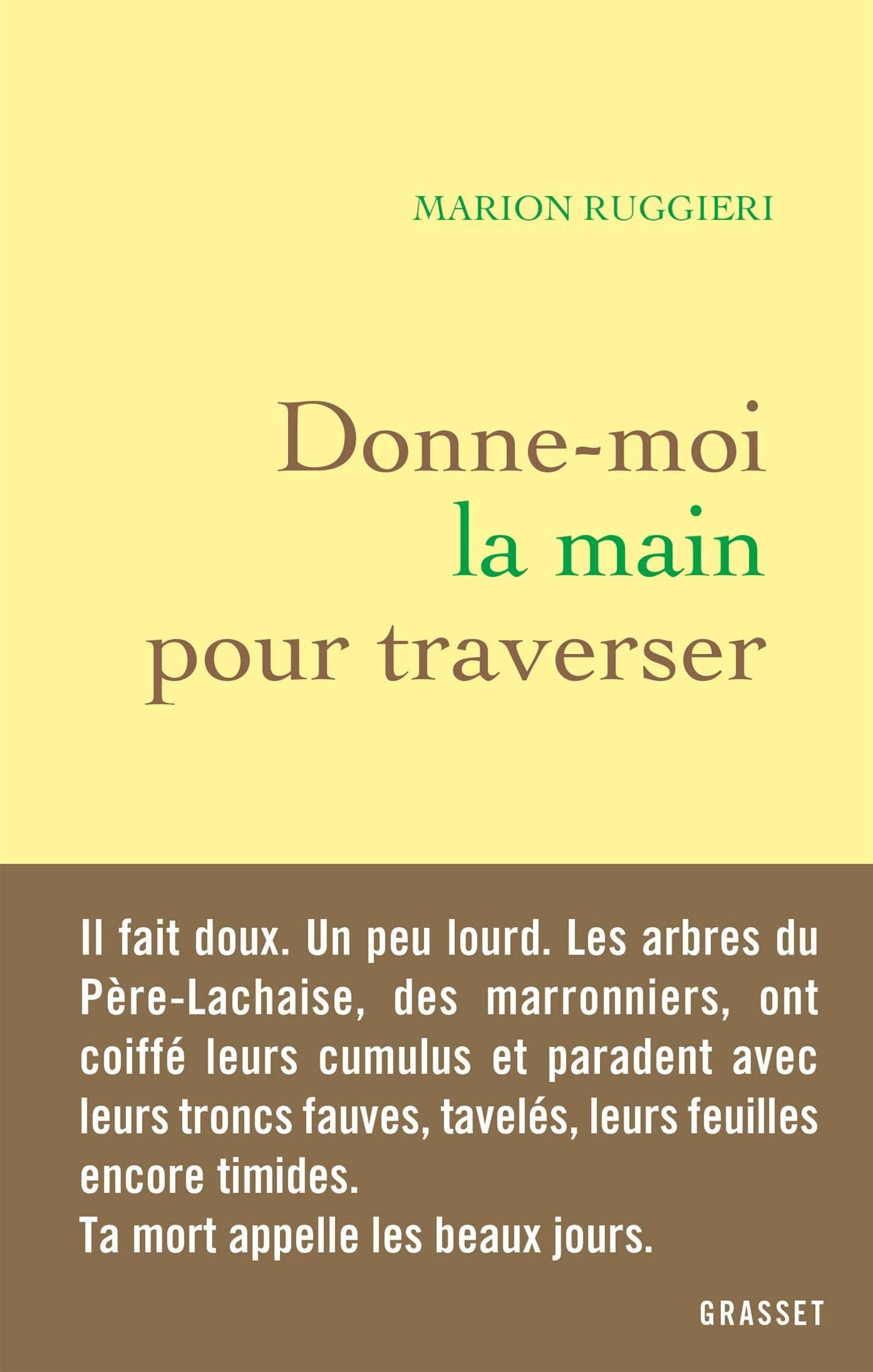 Donne-moi la main pour traverser 9782246815921