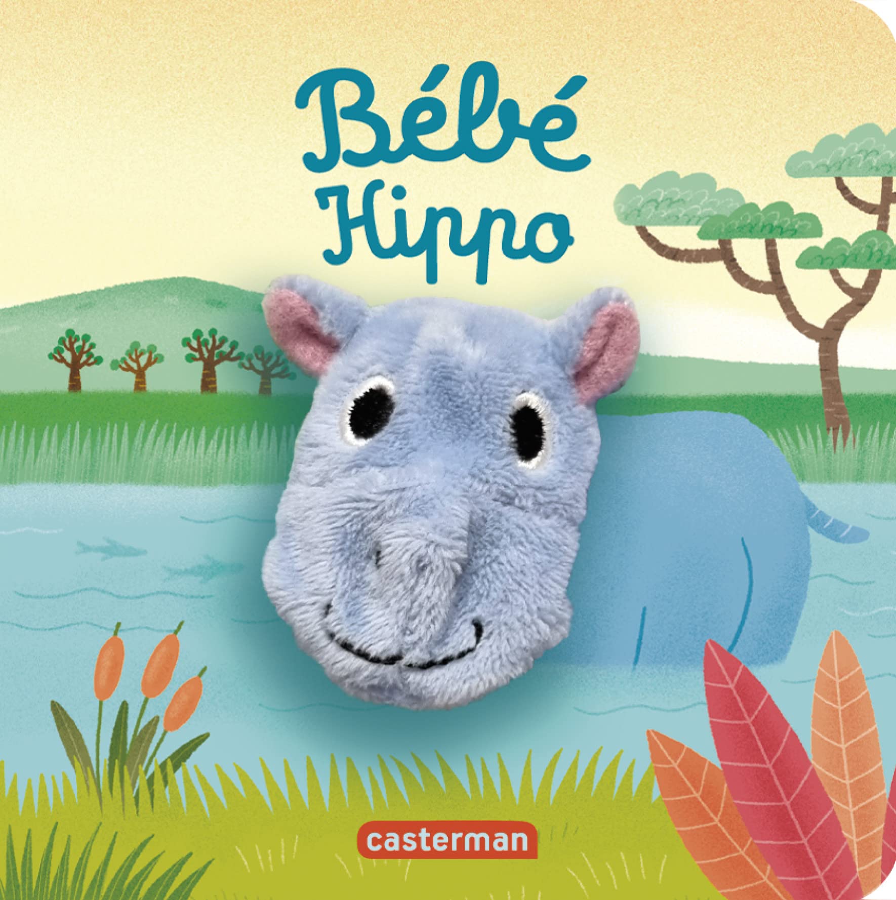 Bébé hippo: Livre marionnette pour bébé - dès 3 mois 9782203247536