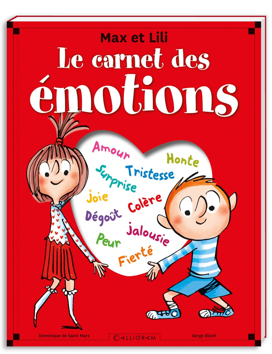 Le Carnet des émotions - Max et Lili 9782884807920