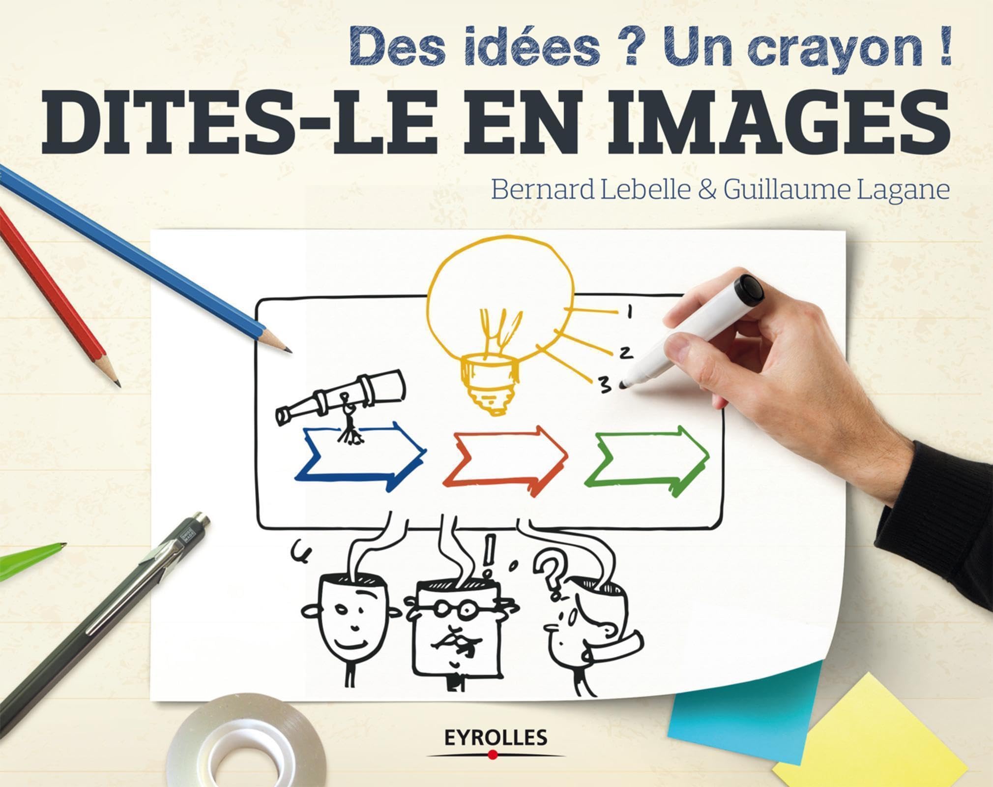 Dites-le en images: Des idées ? Un crayon ! 9782212555684
