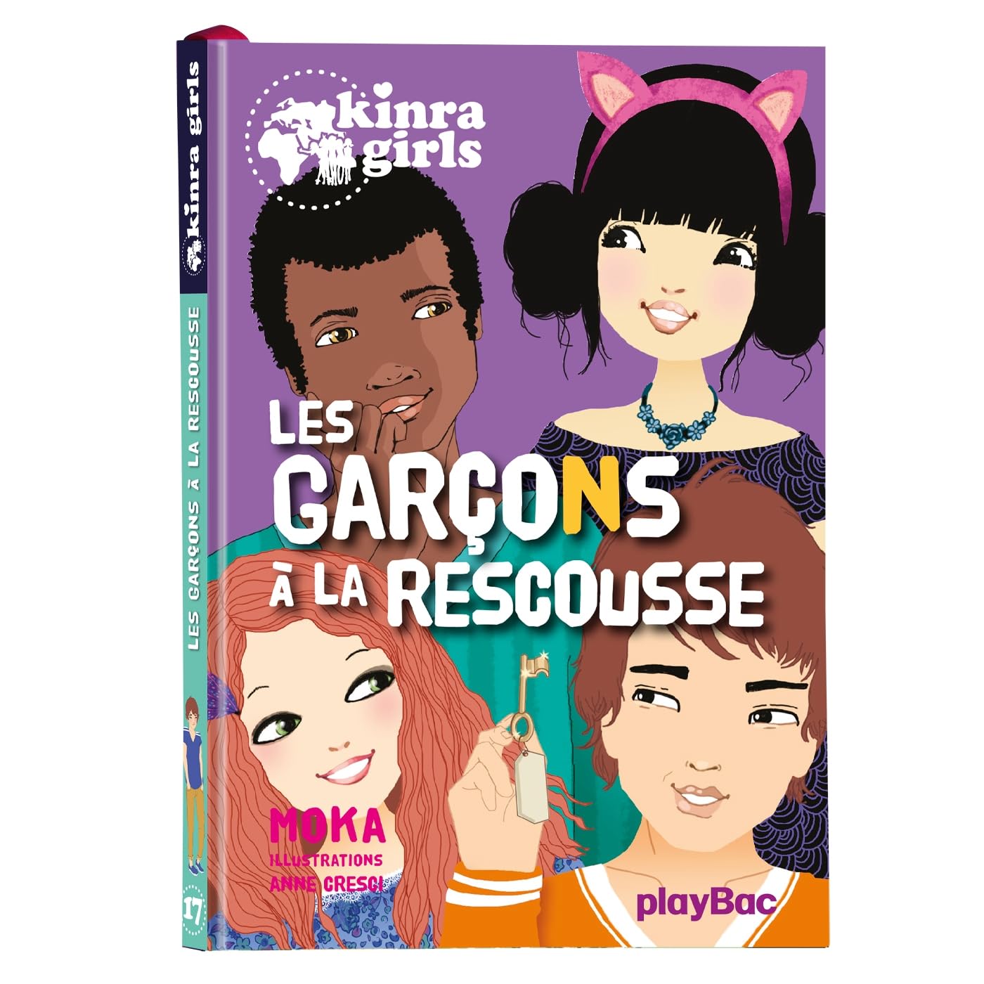 Kinra Girls - Les garçons à la rescousse - Tome 17 9782809654851