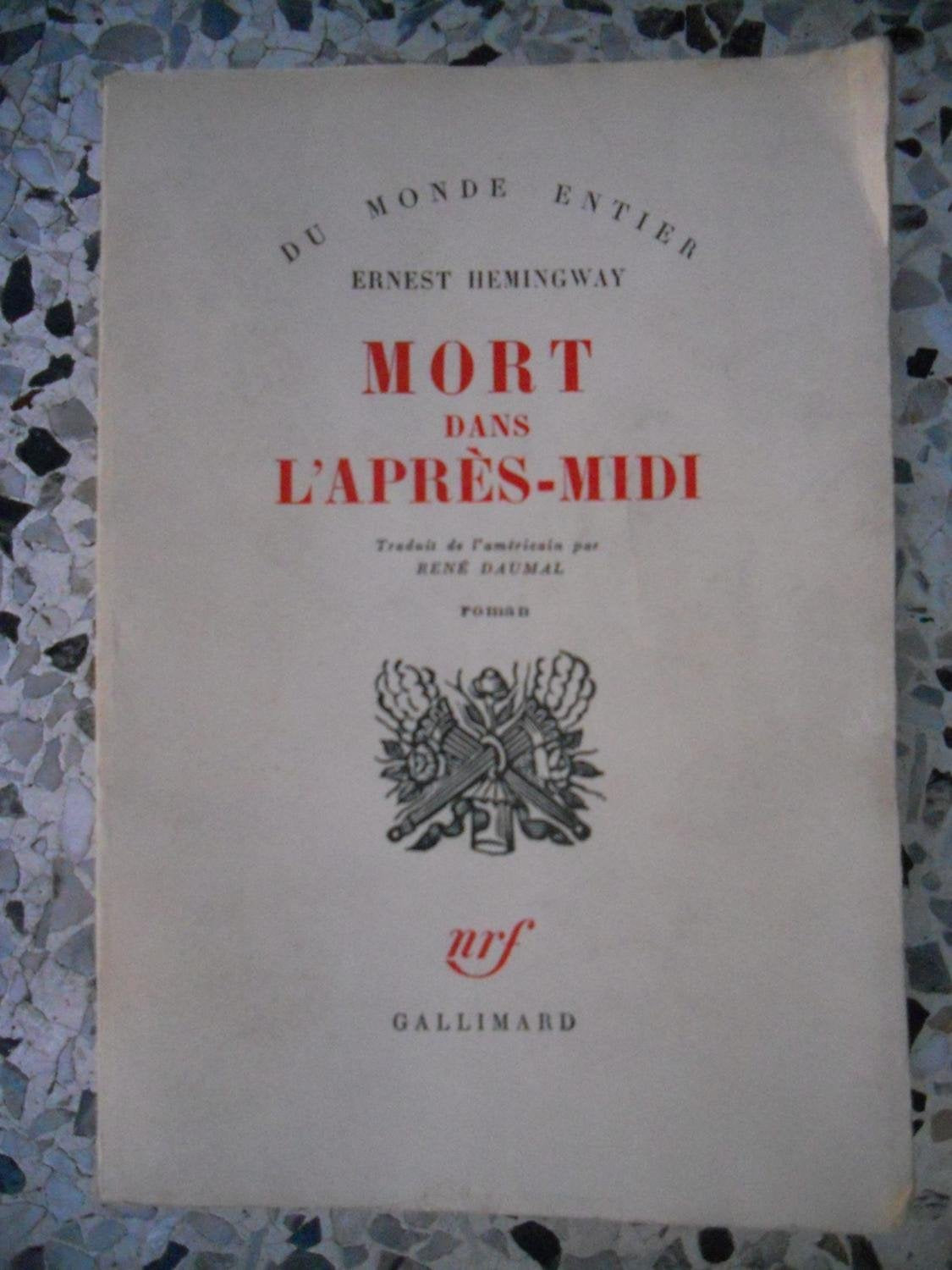 Mort dans l'après-midi 9782070231669