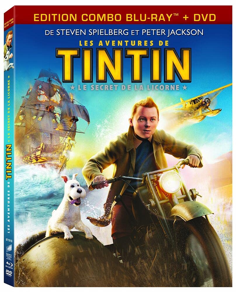 Les Aventures de Tintin : Le Secret de la Licorne [Combo Blu-Ray + DVD] 3333299719184