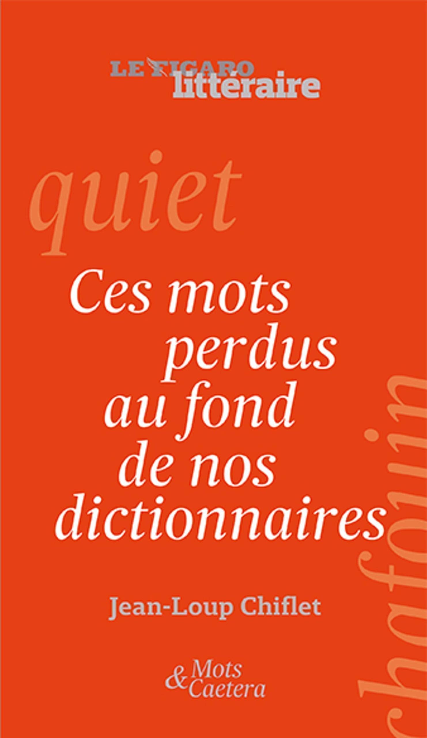 Ces mots perdus au fond de nos dictionnaires 9782810508273