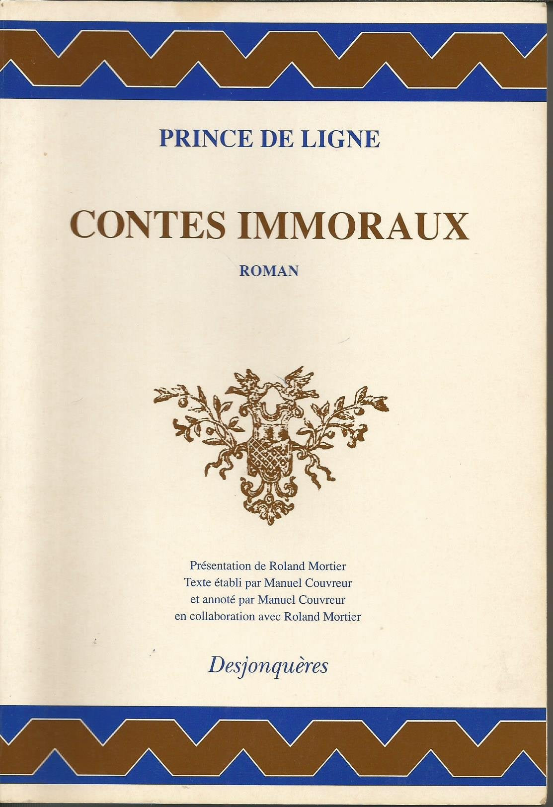 Contes immoraux 9782904227851