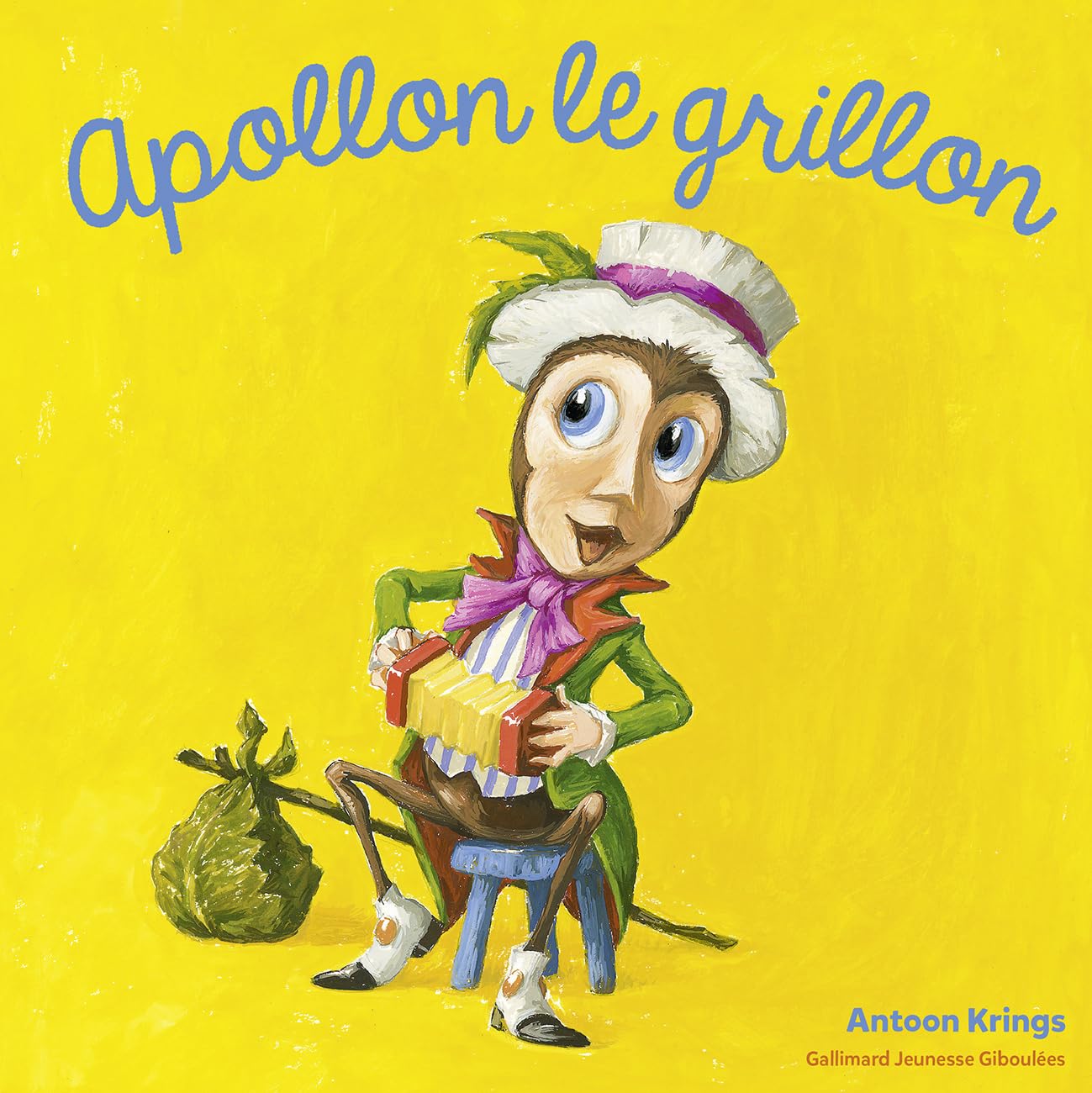 Les Drôles de Petites Bêtes - APOLLON LE GRILLON 9782075084208