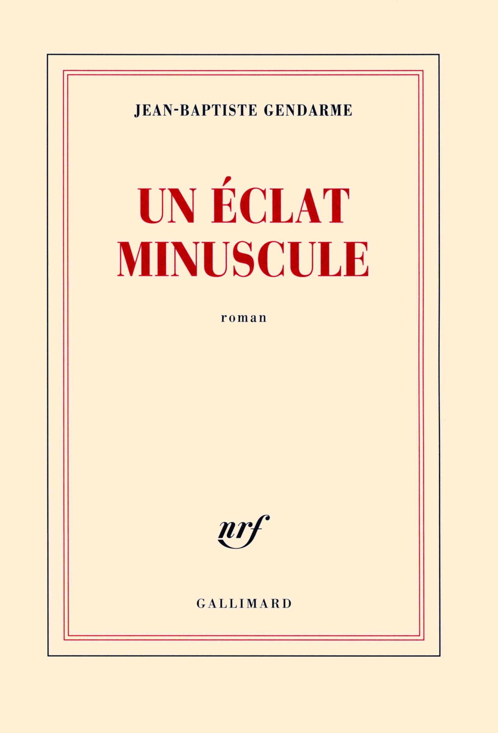 Un éclat minuscule 9782070136353