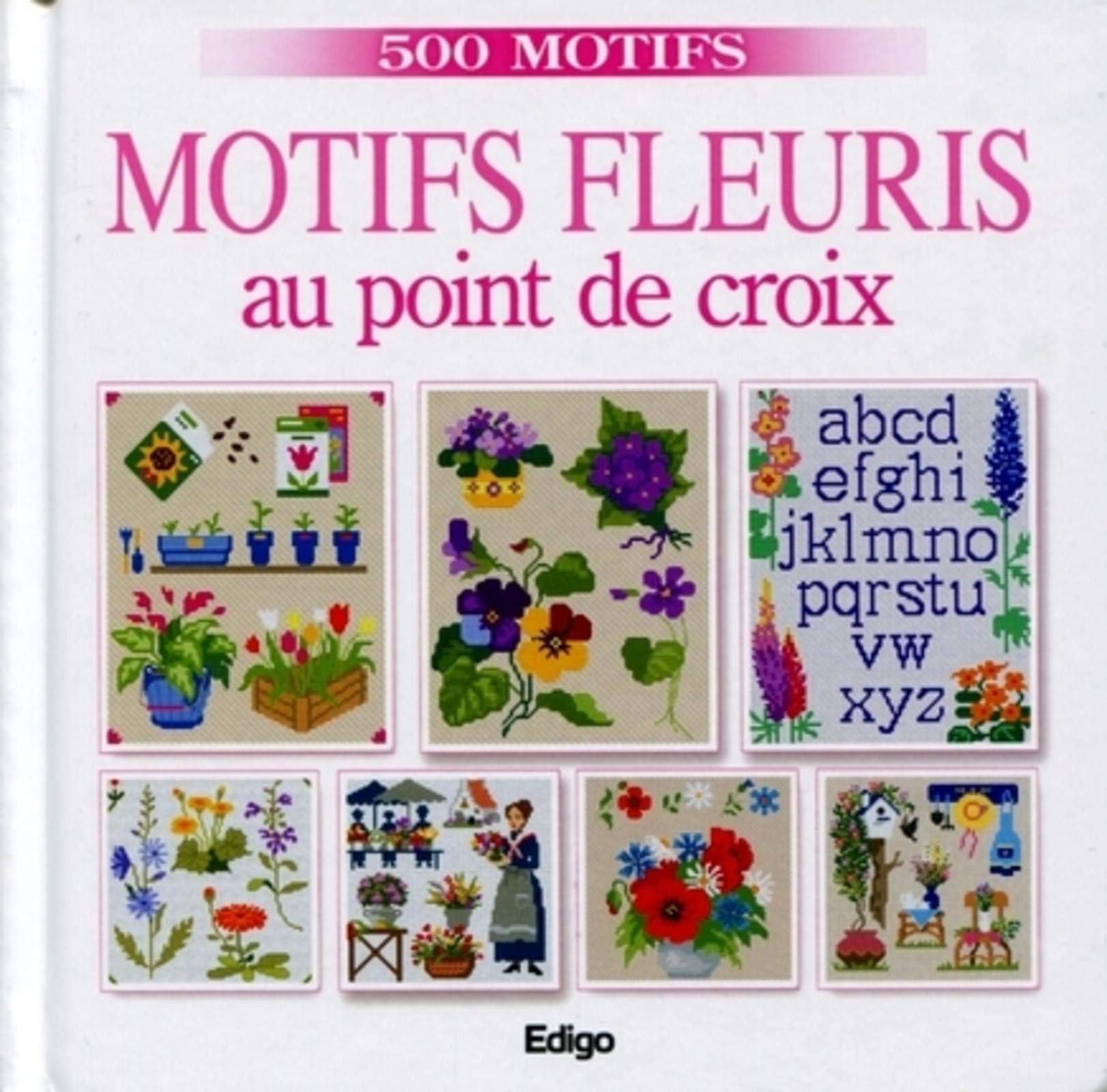 Motifs fleuris au point de croix 9782359330762
