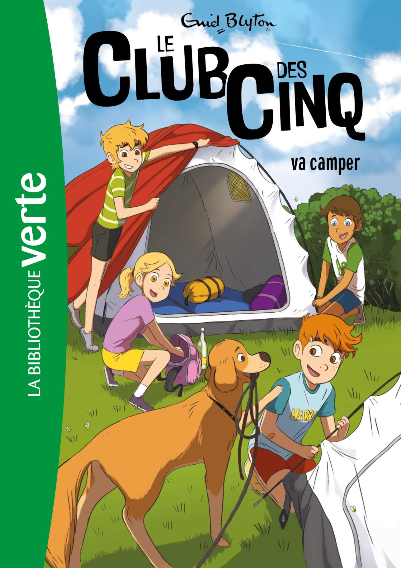 Le Club des Cinq 10 NED - Le Club des Cinq va camper 9782011183187