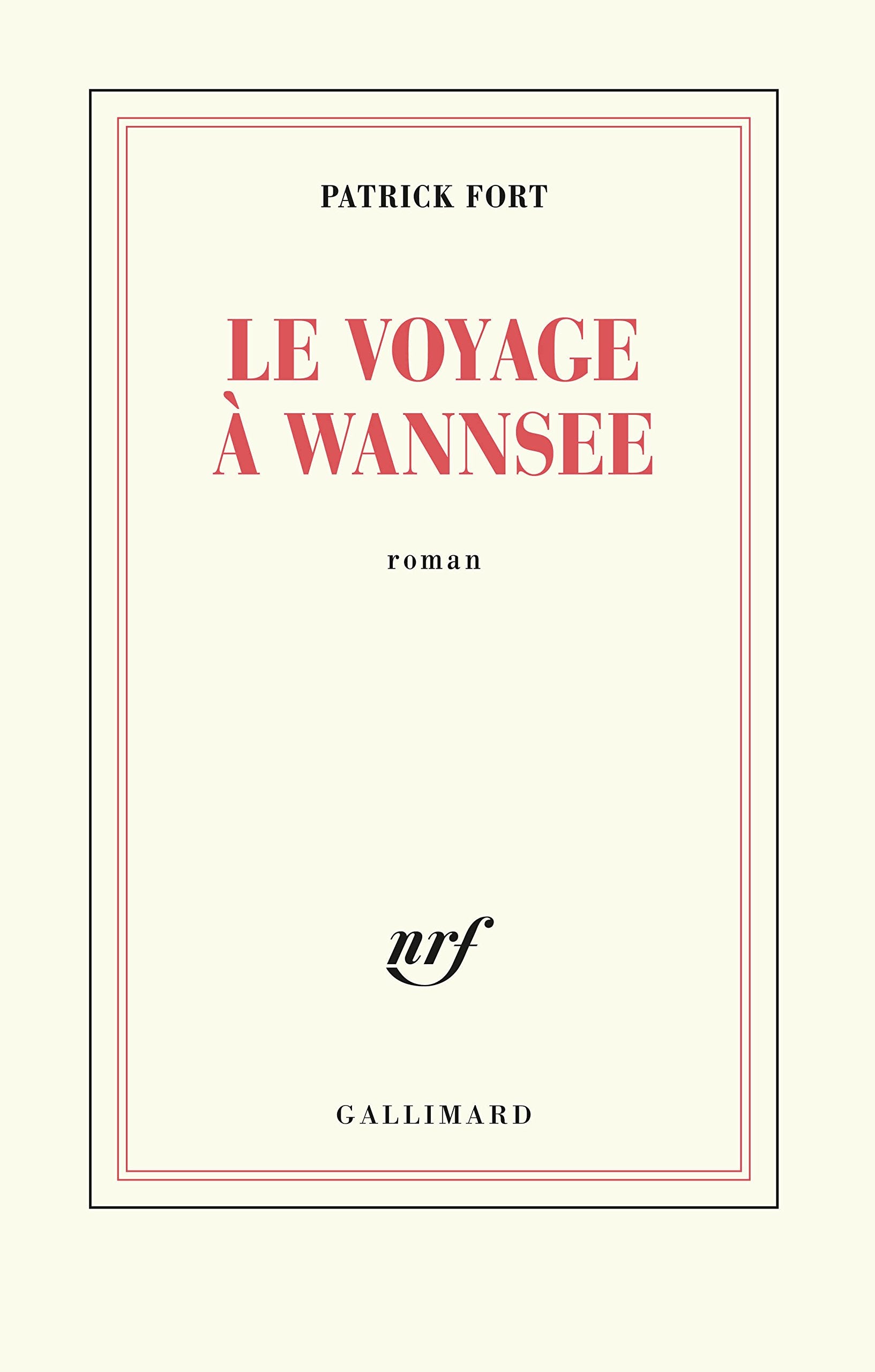 Le voyage à Wannsee 9782072766176