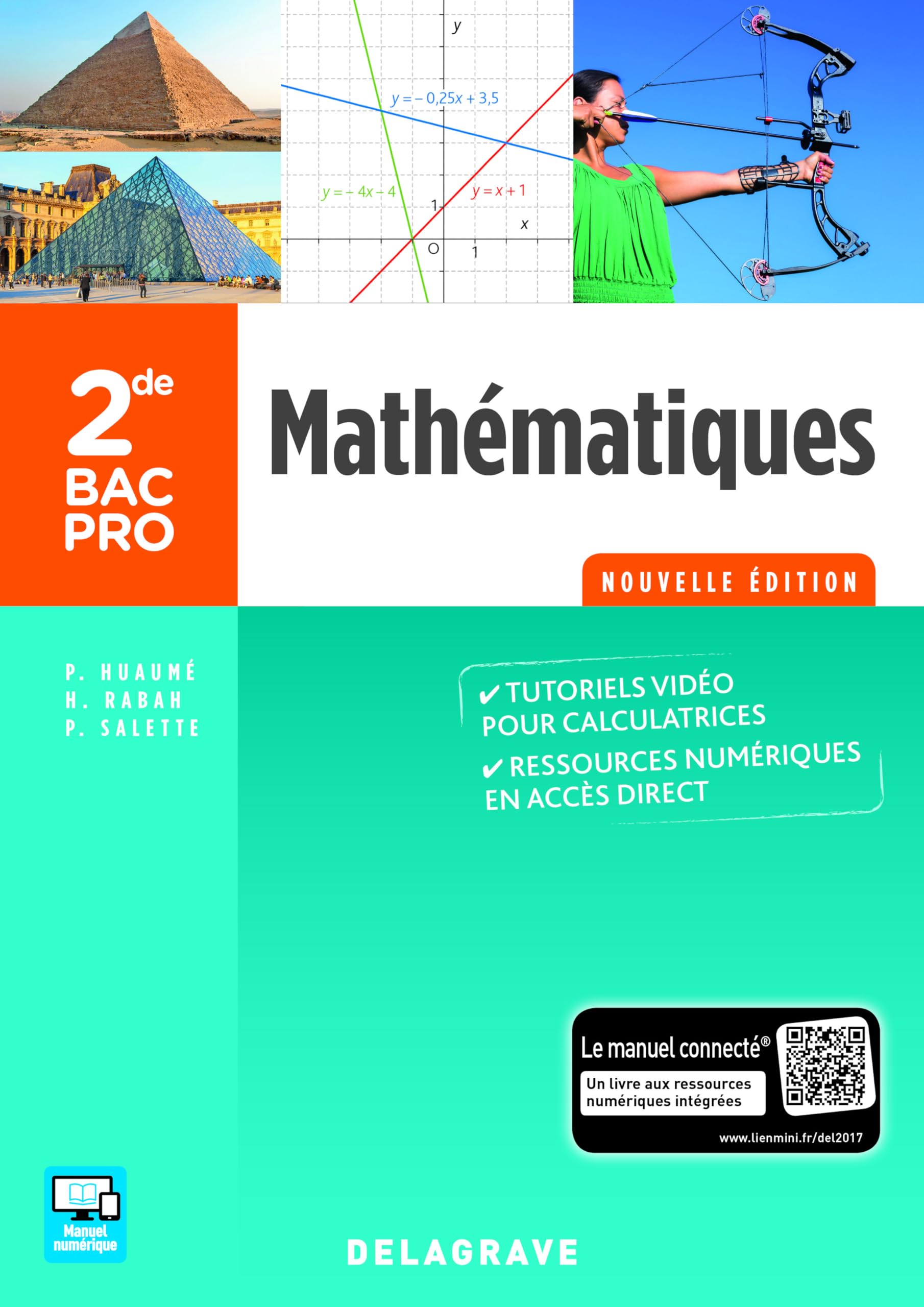 Mathématiques 2de Bac Pro (2017) - Pochette élève 9782206101736