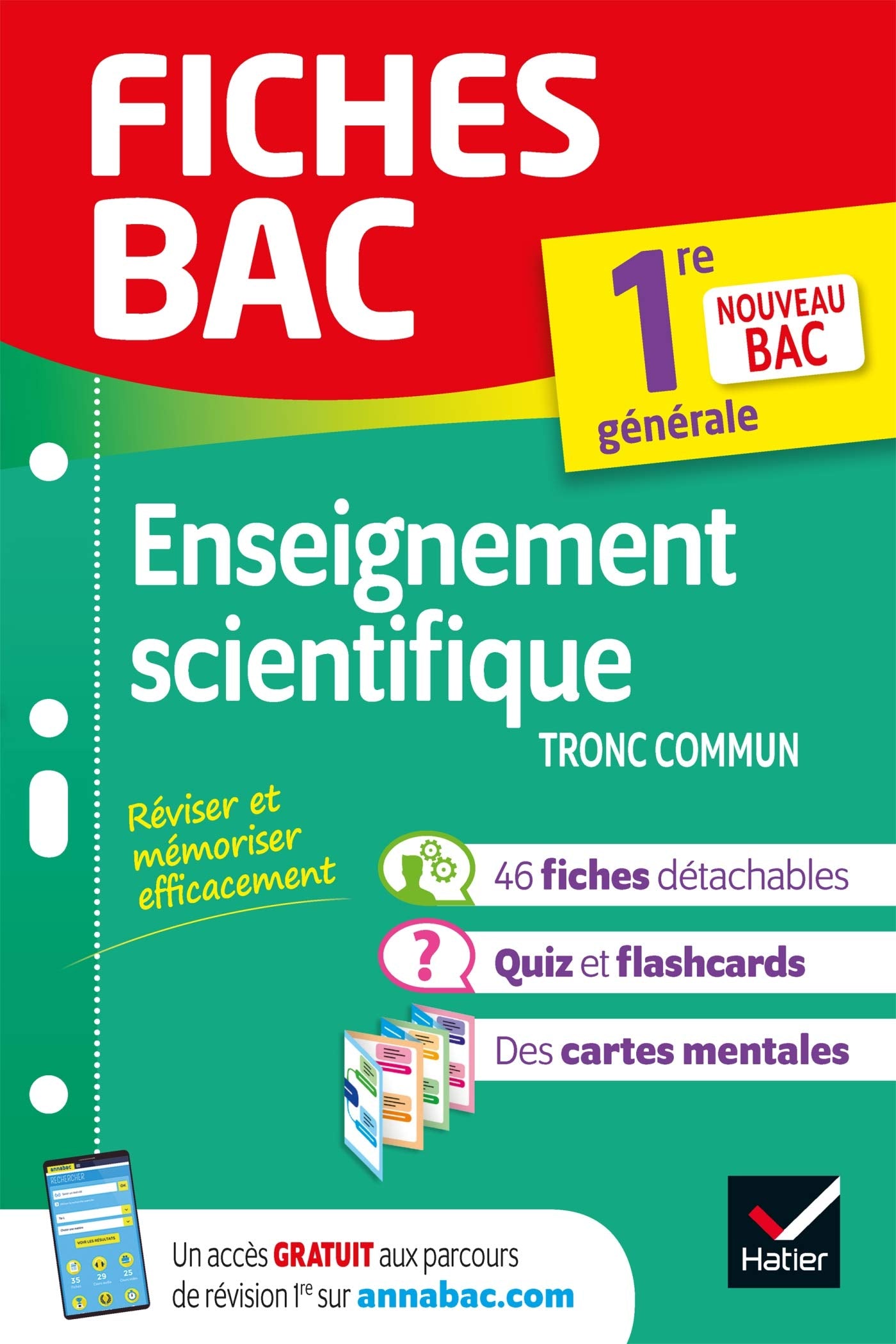 Fiches bac Enseignement scientifique 1re générale: nouveau programme de Première 9782401052666