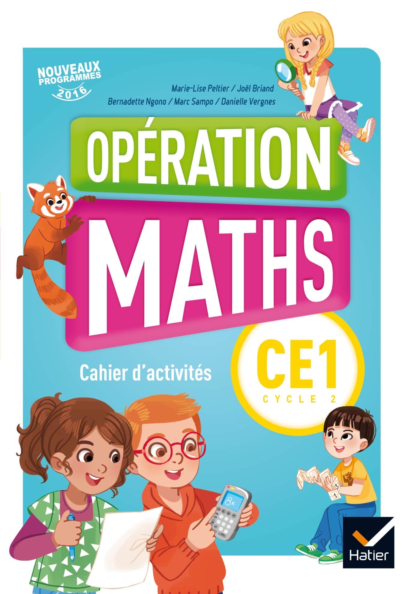 Opération Maths CE1 Éd.2017 - Cahier d'activités 9782401000254