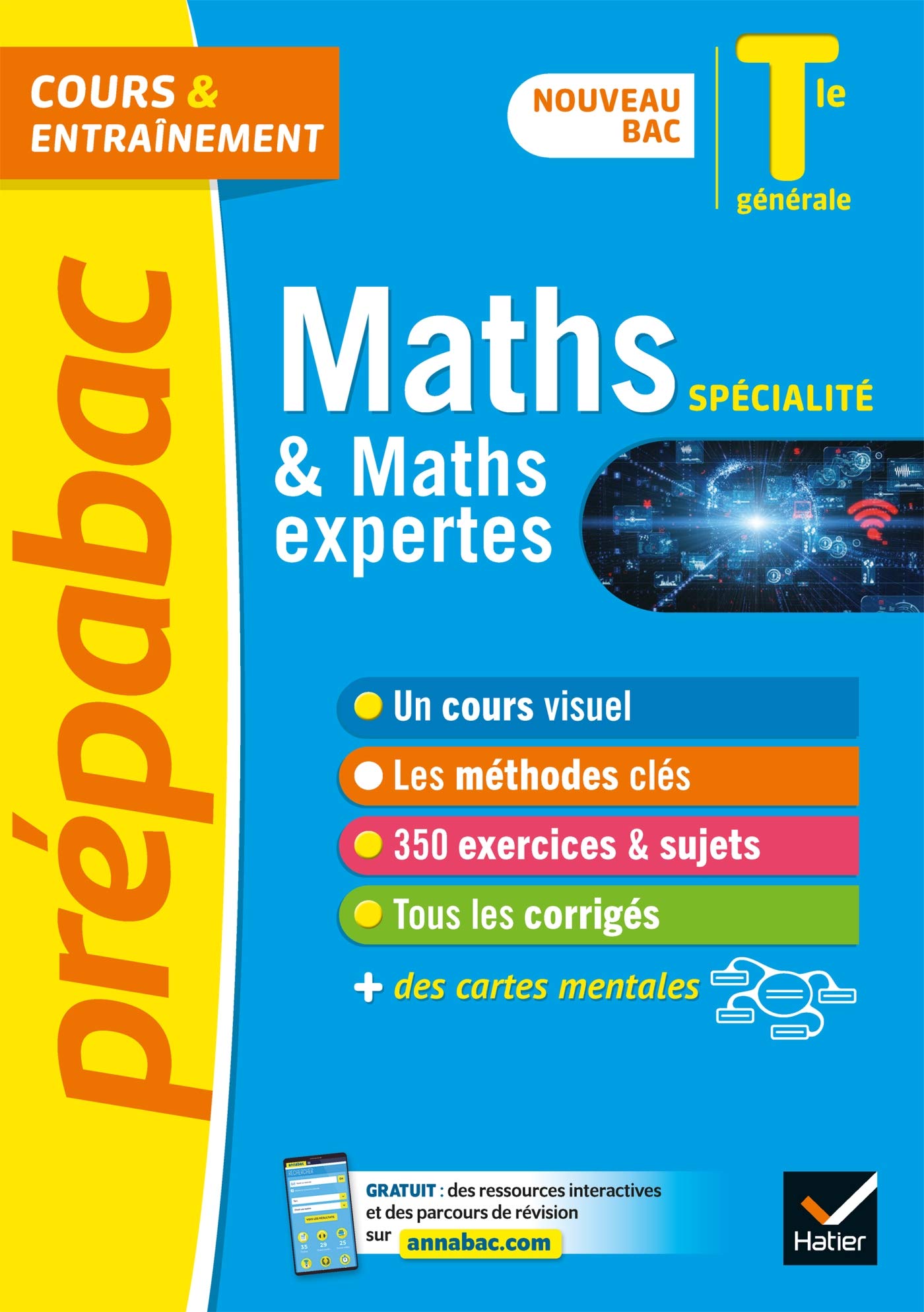 Prépabac Maths (spécialité) & Maths expertes (option) Tle générale - Bac 2023: nouveau programme de Terminale 9782401064676