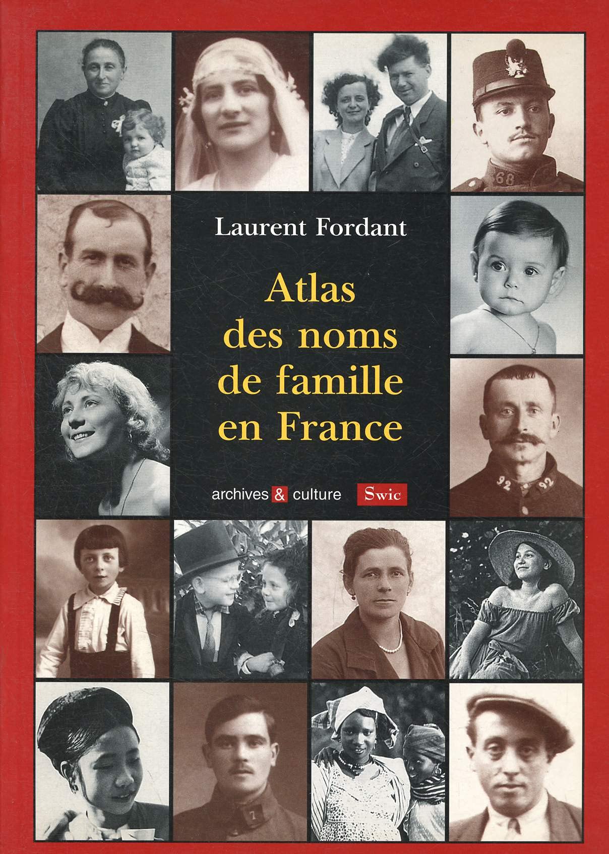 Atlas des noms de famille en France 9782911665233