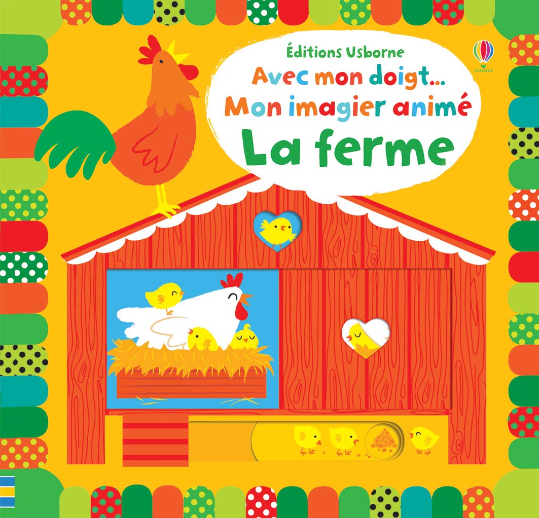 Avec mon doigt... Mon imagier animé - La ferme 9781409593072