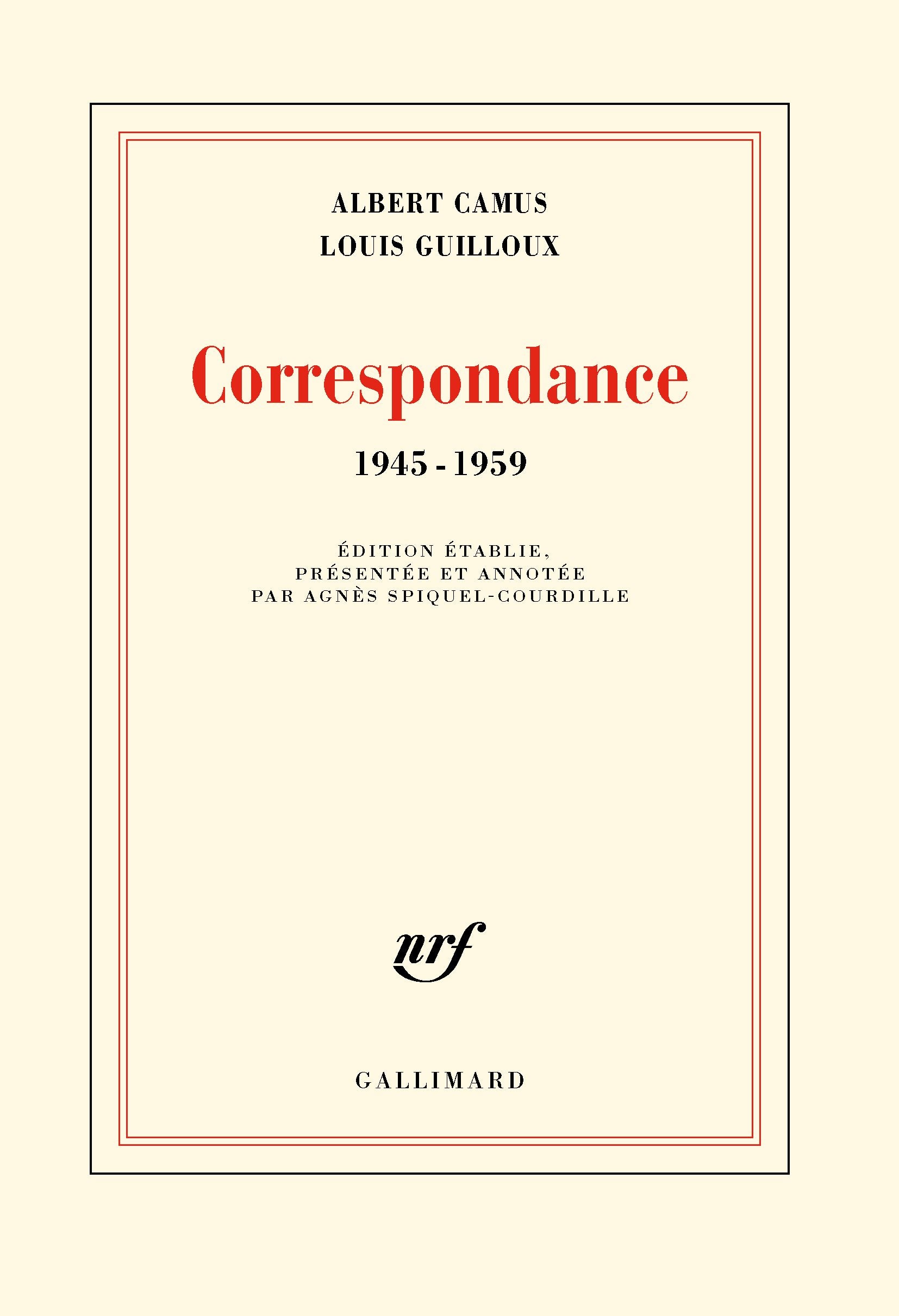Correspondance: (1945-1959) 9782070139262